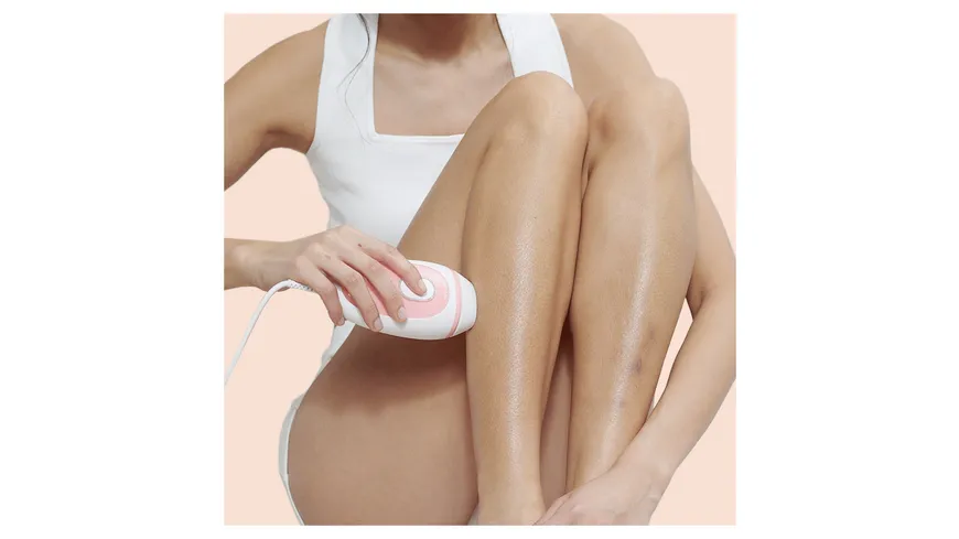 BRAUN Mini-IPL-Haarentfernungsgerät Silk-expert Pro PL1000 Pink, Weiß