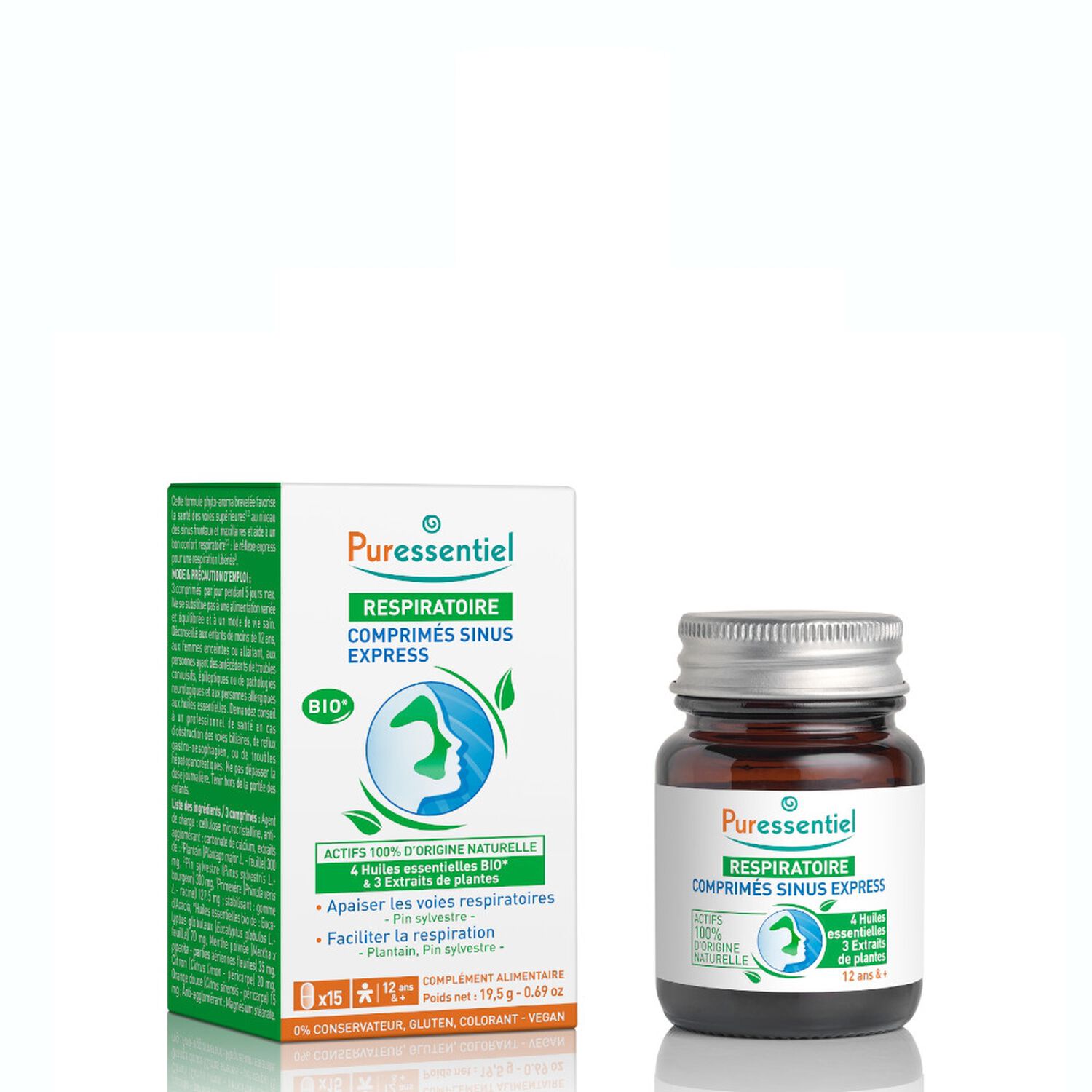 Puressentiel Respiratoire Comprimés Sinus Express x15