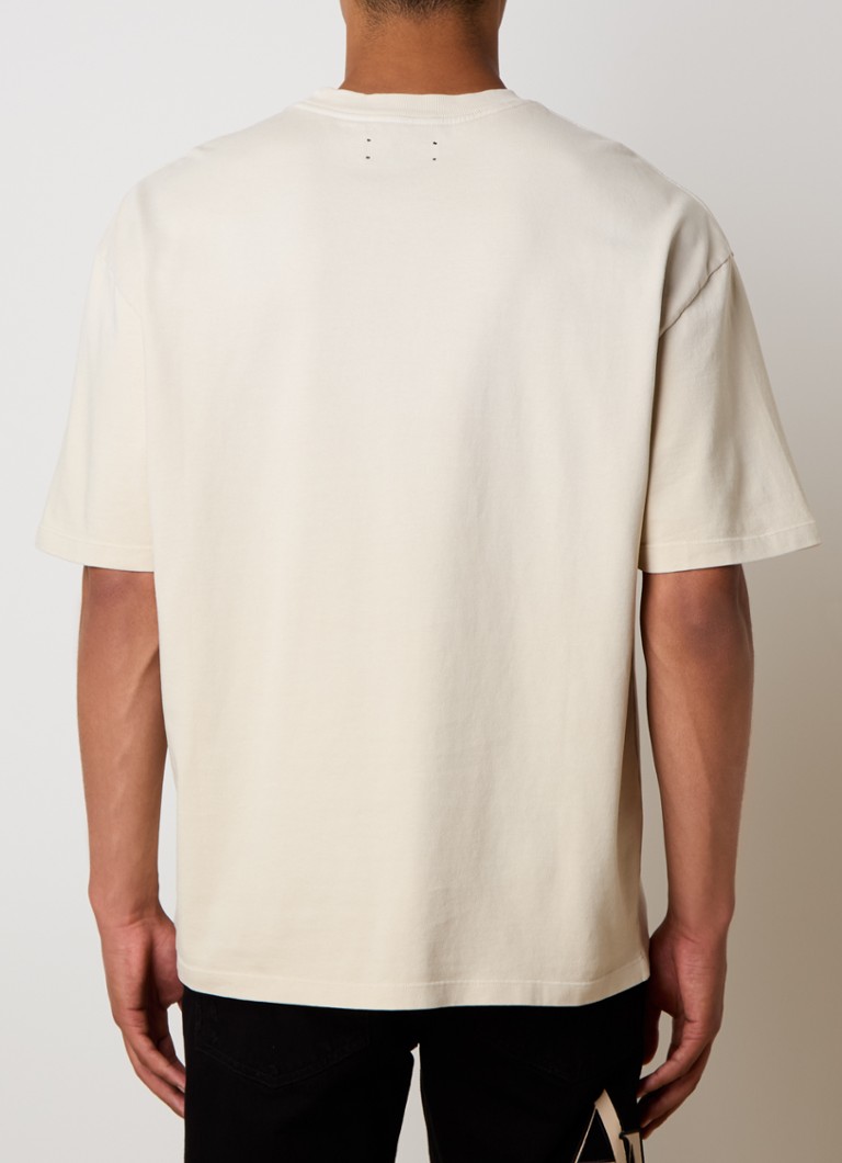 AMIRI Vintage túlméretezett póló logós hímzéssel