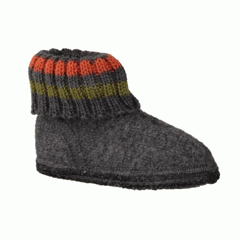 HAFLINGER Hausschuhe grau Paul