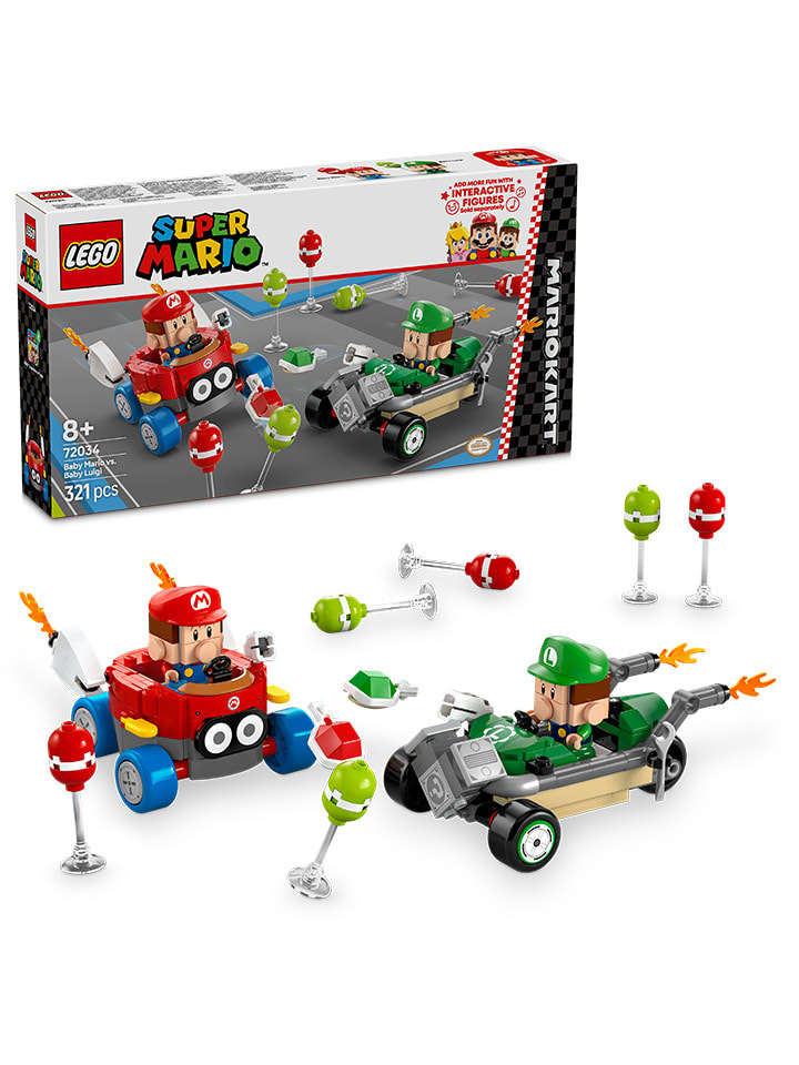LEGO LEGO® Super Mario™: Mario Kart™ – Baby Mario vs. Baby Luigi - ab 8 Jahren günstig kaufen onesize