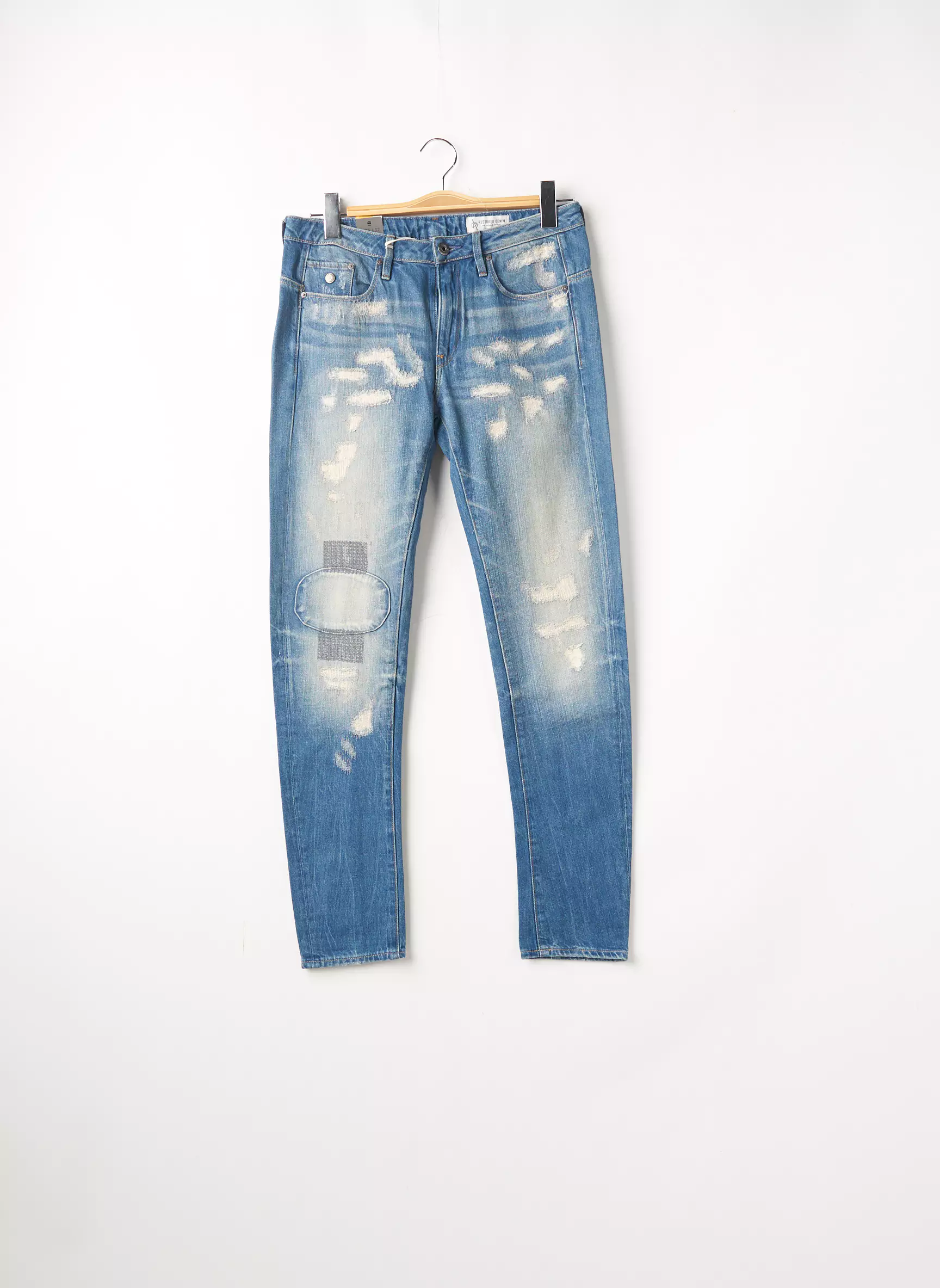 G Star Jeans Skinny Femme couleur bleu