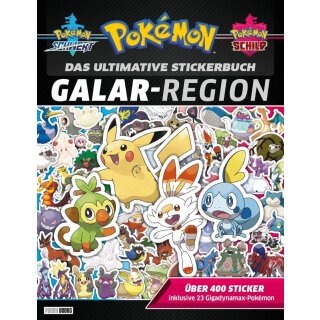 Pokémon Buch - Das ultimative Stickerbuch - Galar Region