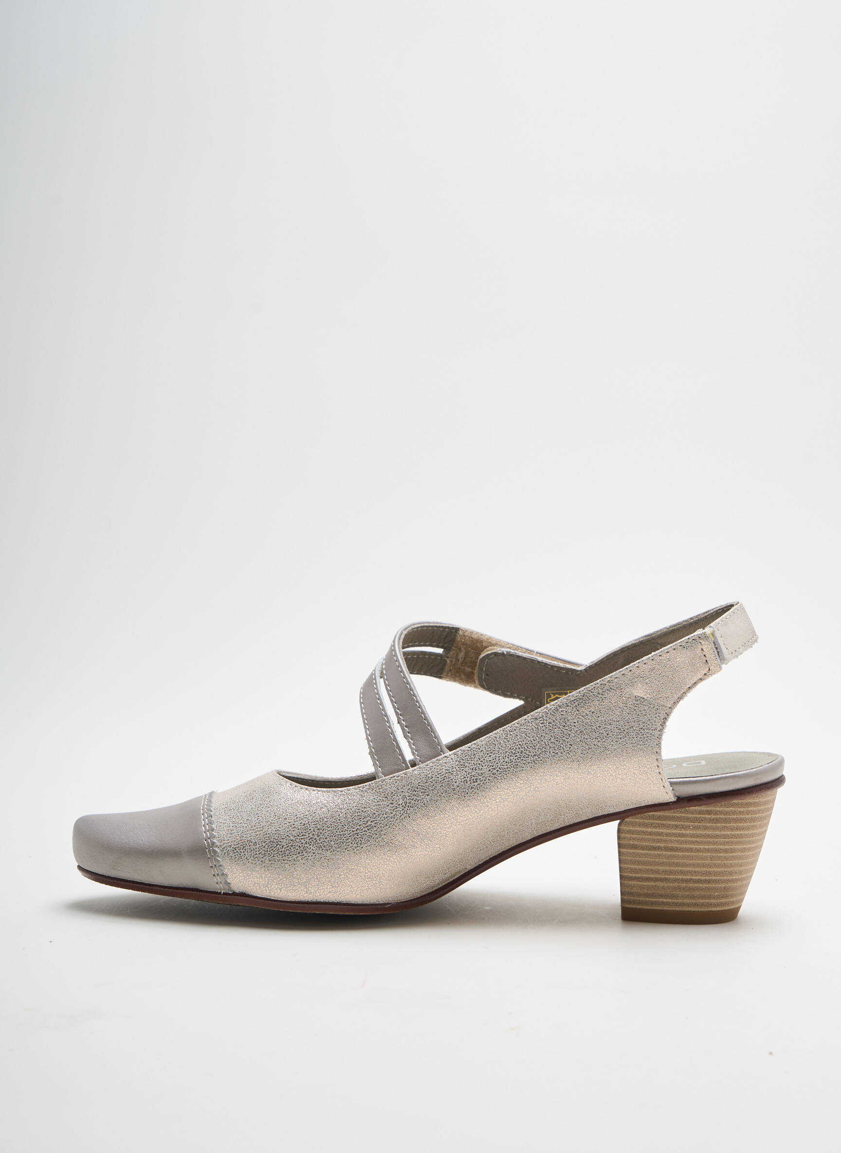 Dorking Sandales Nu Pieds Femme couleur gris