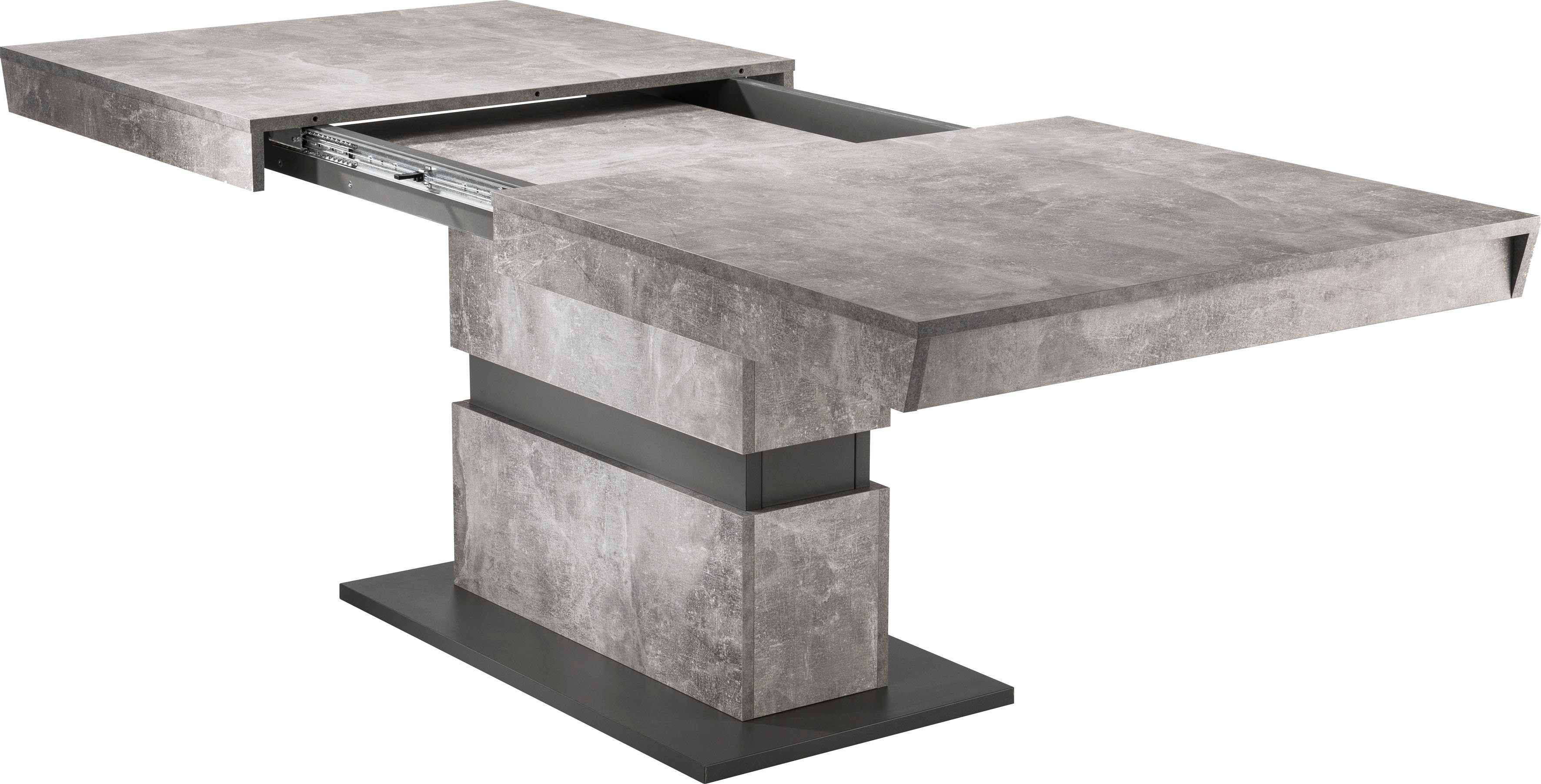 byLIVING Esstisch Matthew, mit Auszugsfunktion, Breite 140-195 cm oder 160-215 cm