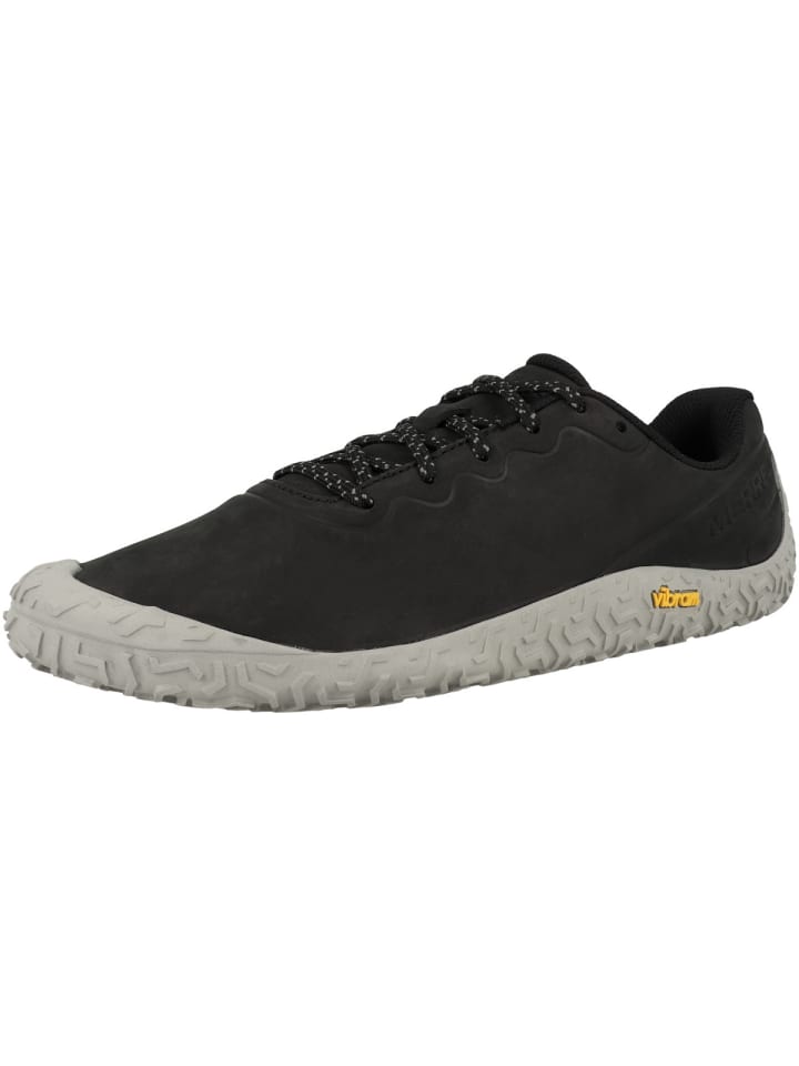 Merrell Barfußschuhe Vapor Glove 6 Leather in schwarz günstig kaufen