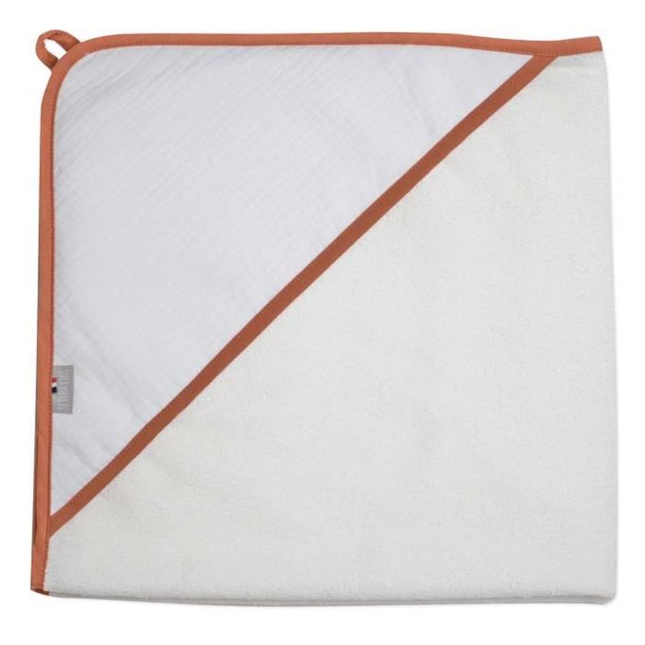 Cape de bain en gaze de coton, Jeanne Blanc TU blanc