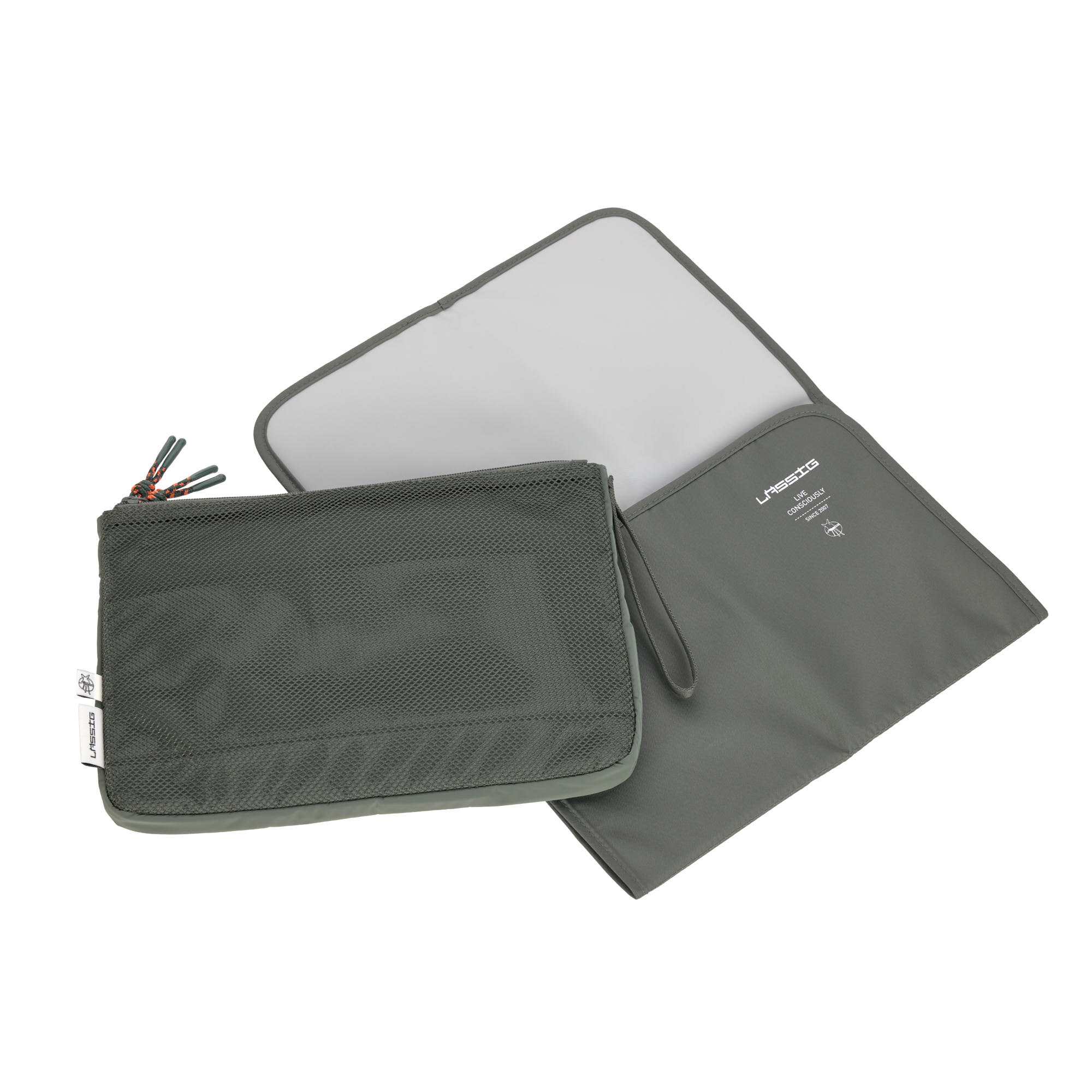 Windeltasche - Clutch, Oliv