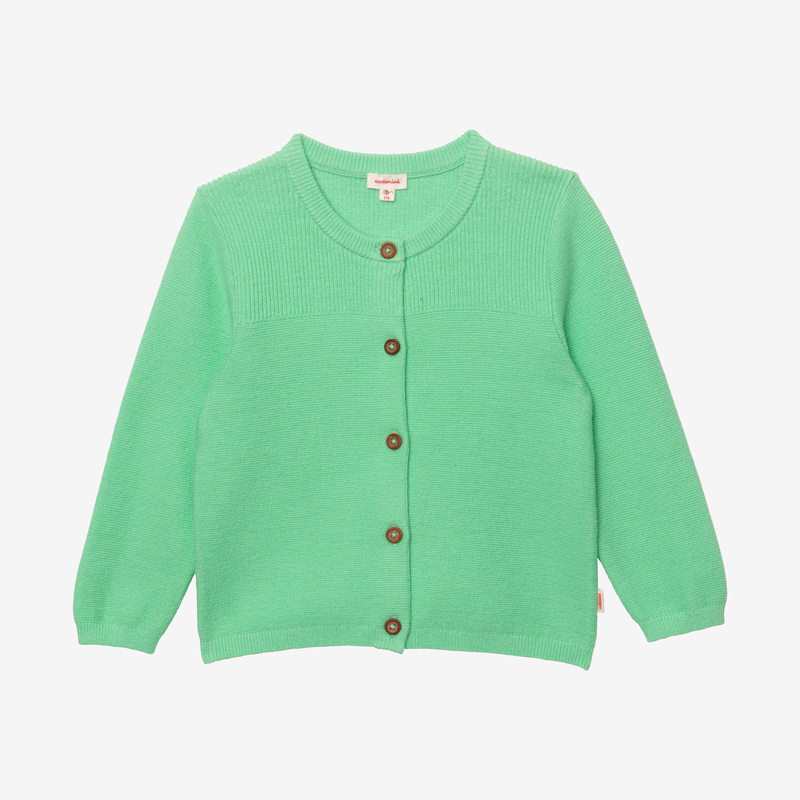 Cardigan bébé tricot vert Catimini