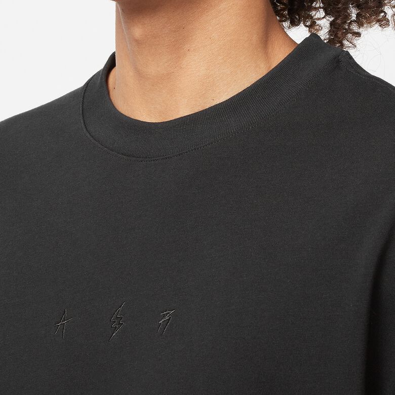 JORDAN Short Sleeve Tee Solid Black