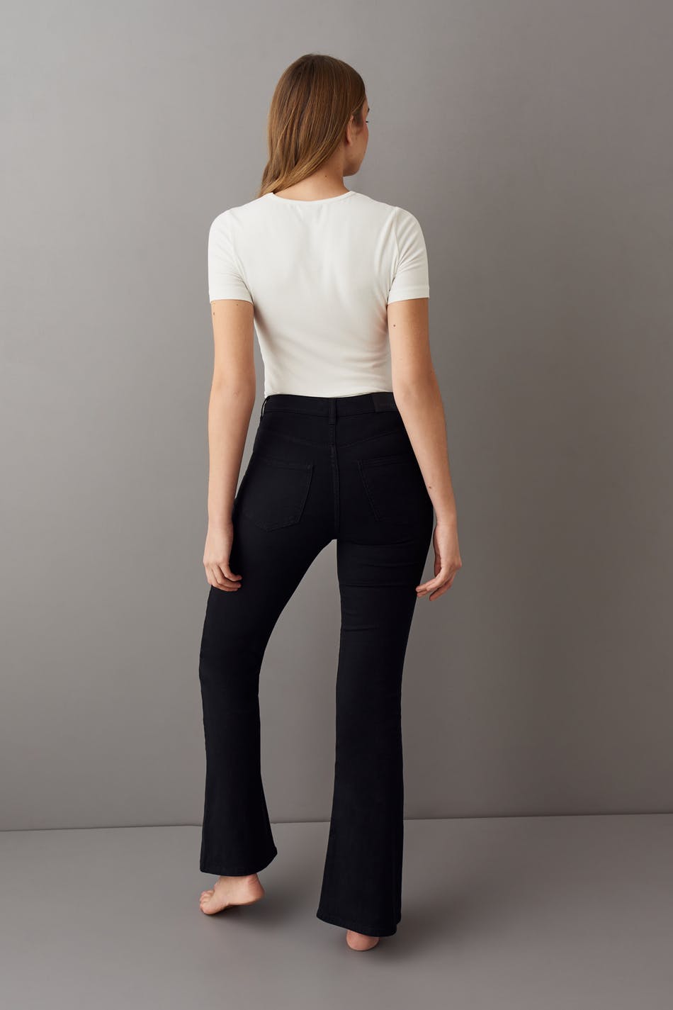 Flare highwaist jeans