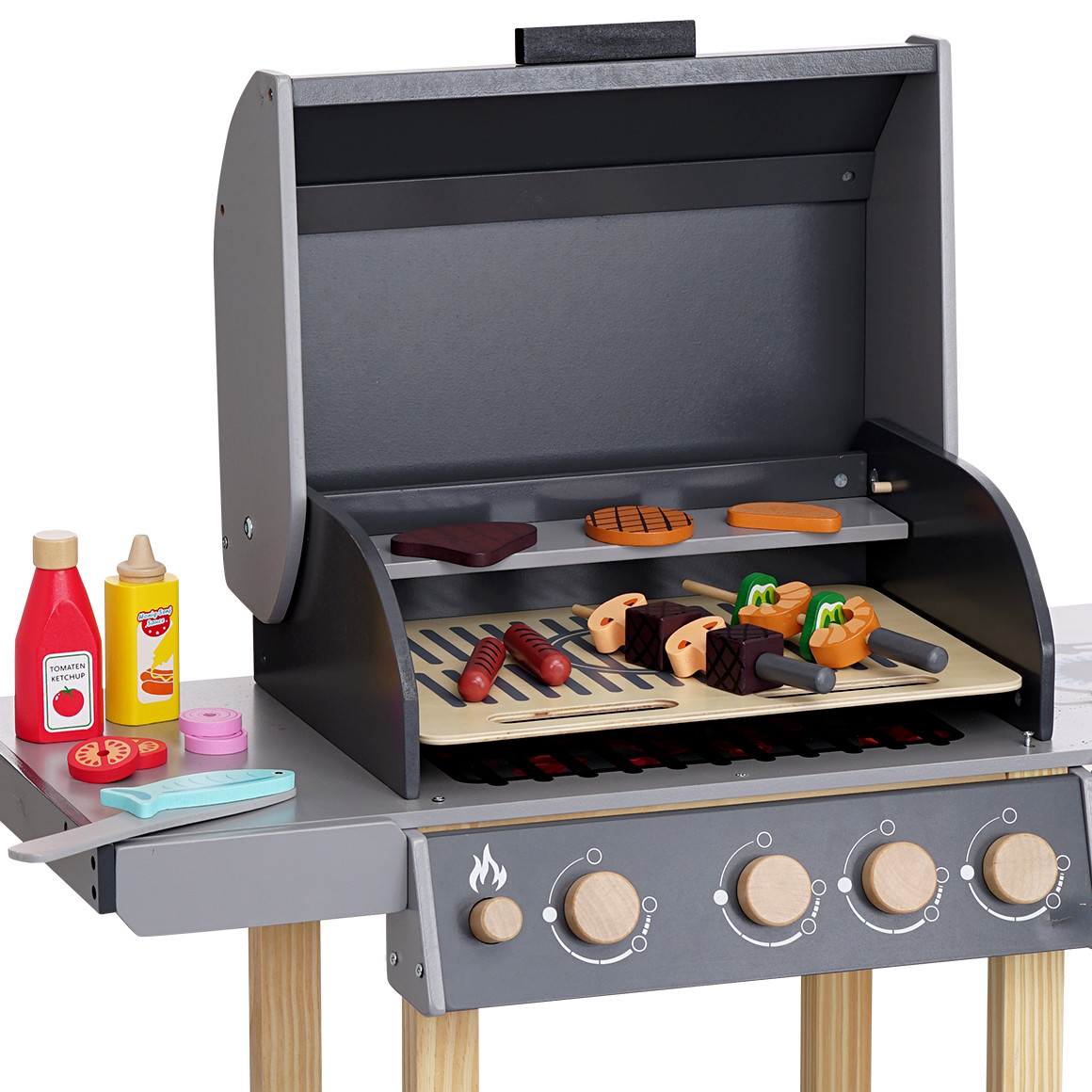 Pinolino Kindergrill Jeff 24-teilig