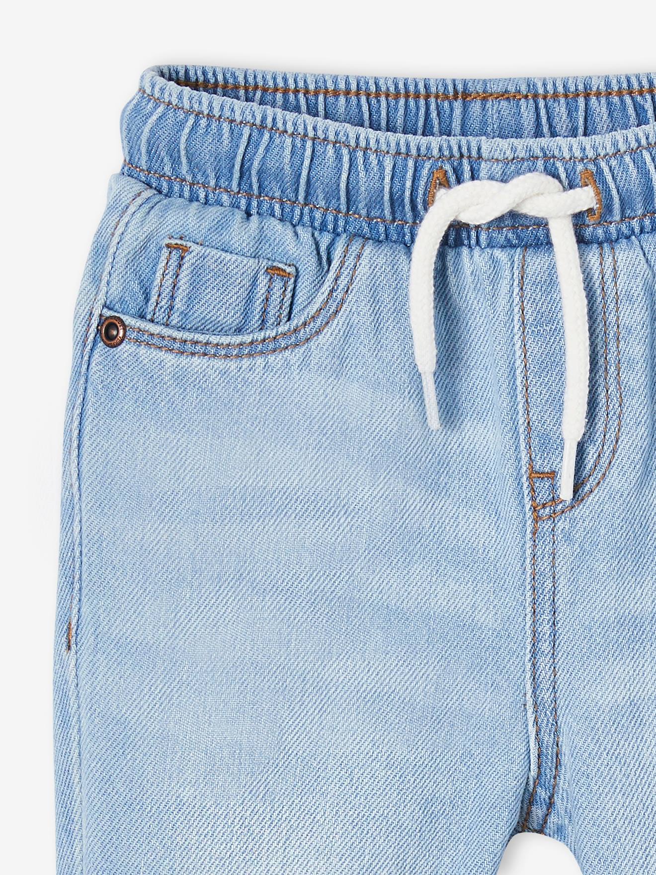 Vertbaudet Baby Jeans mit Dehnbund - double stone