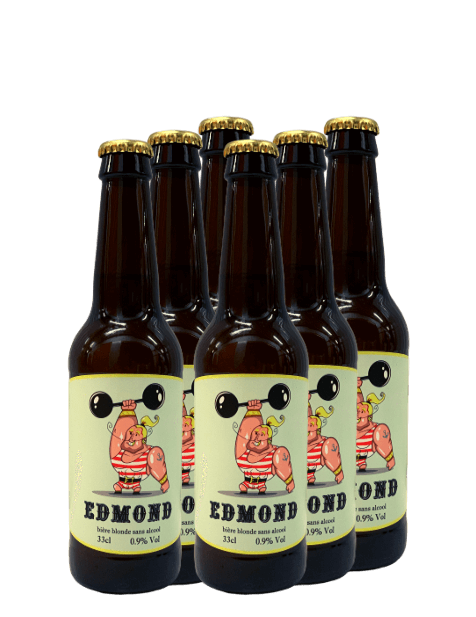 Edmond : Blonde - Gueule de joie 0.5° |  33 cl