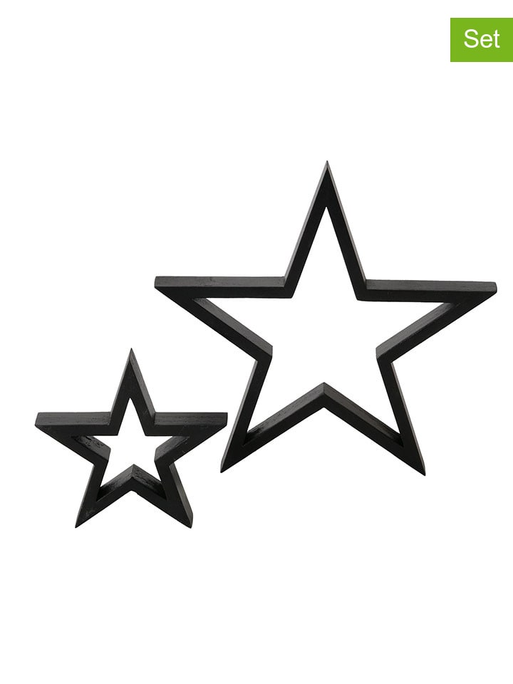 Boltze 2er-Set: Dekoaufsteller 