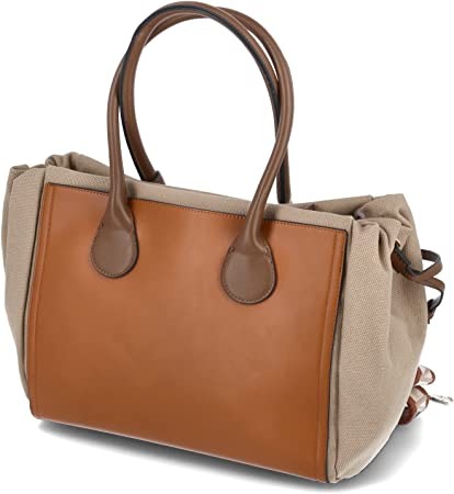 L. CREDI Handtaschen braun