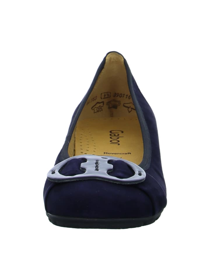 Gabor Ballerinas in Blau günstig kaufen