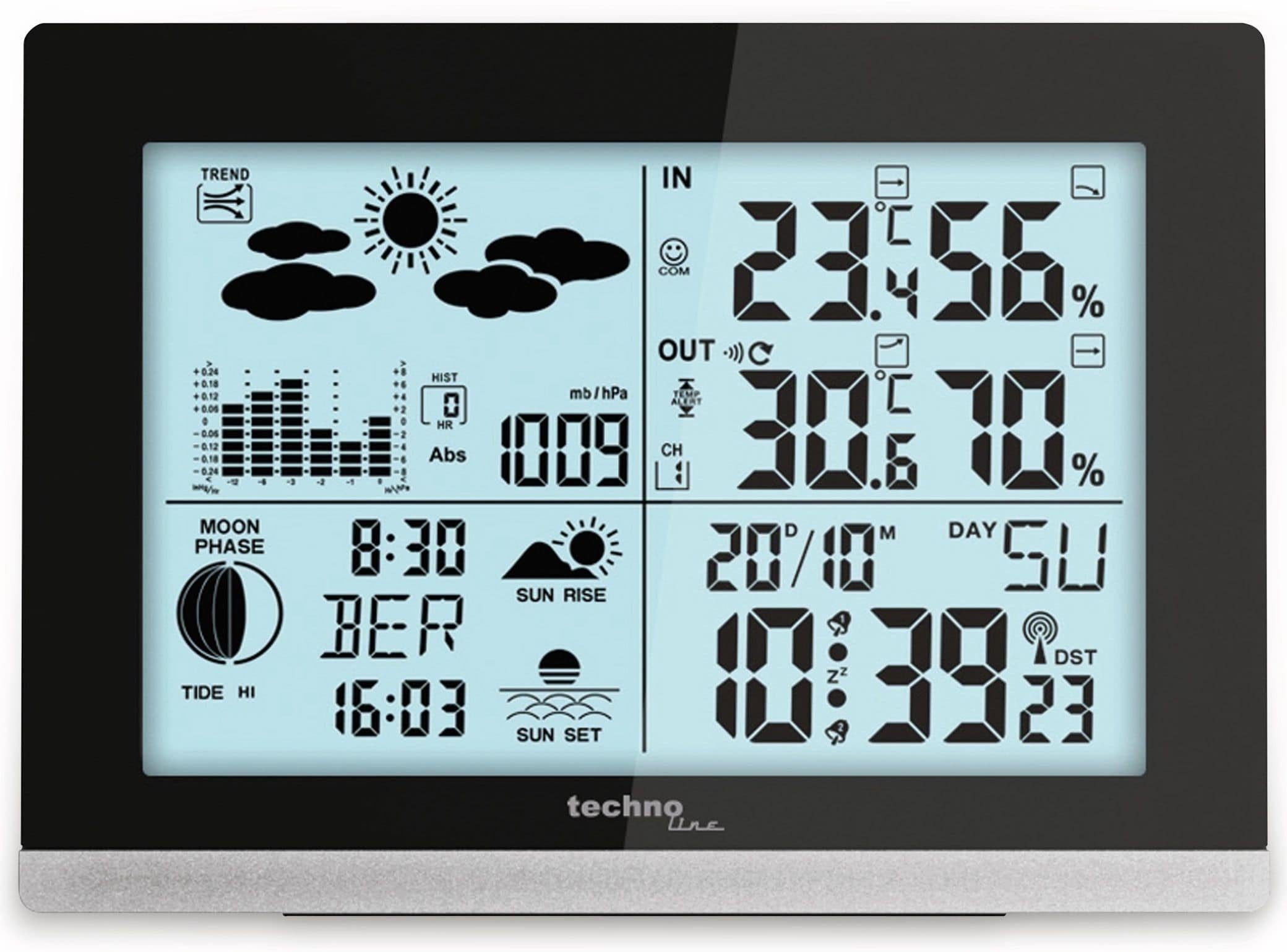 technoline TECHNOLINE Funk-Wetterstation WS 6762 Wetterstation