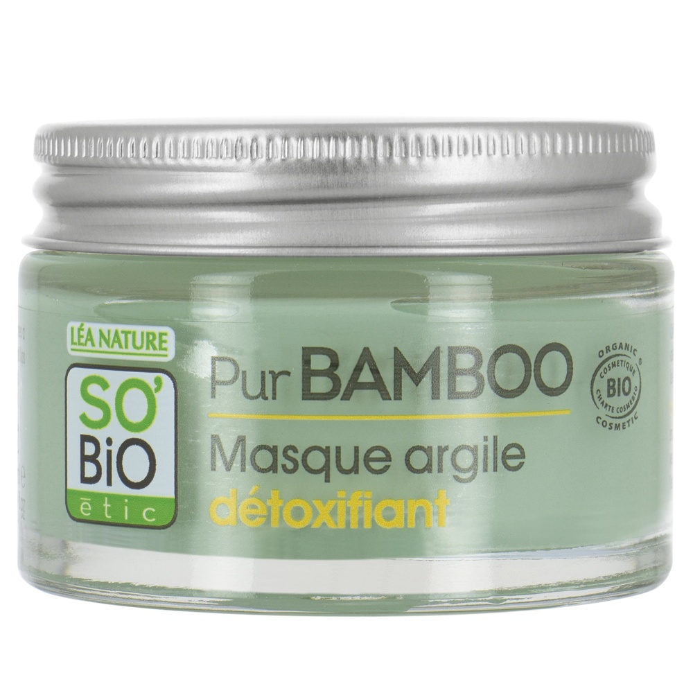 LÉA NATURE SO BiO étic Masque argile détoxifiant Masque