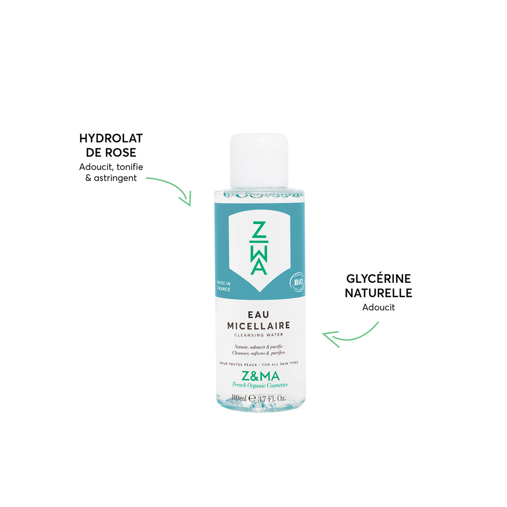 Z&Ma Eau Micellaire Nettoie, adoucit & purifie