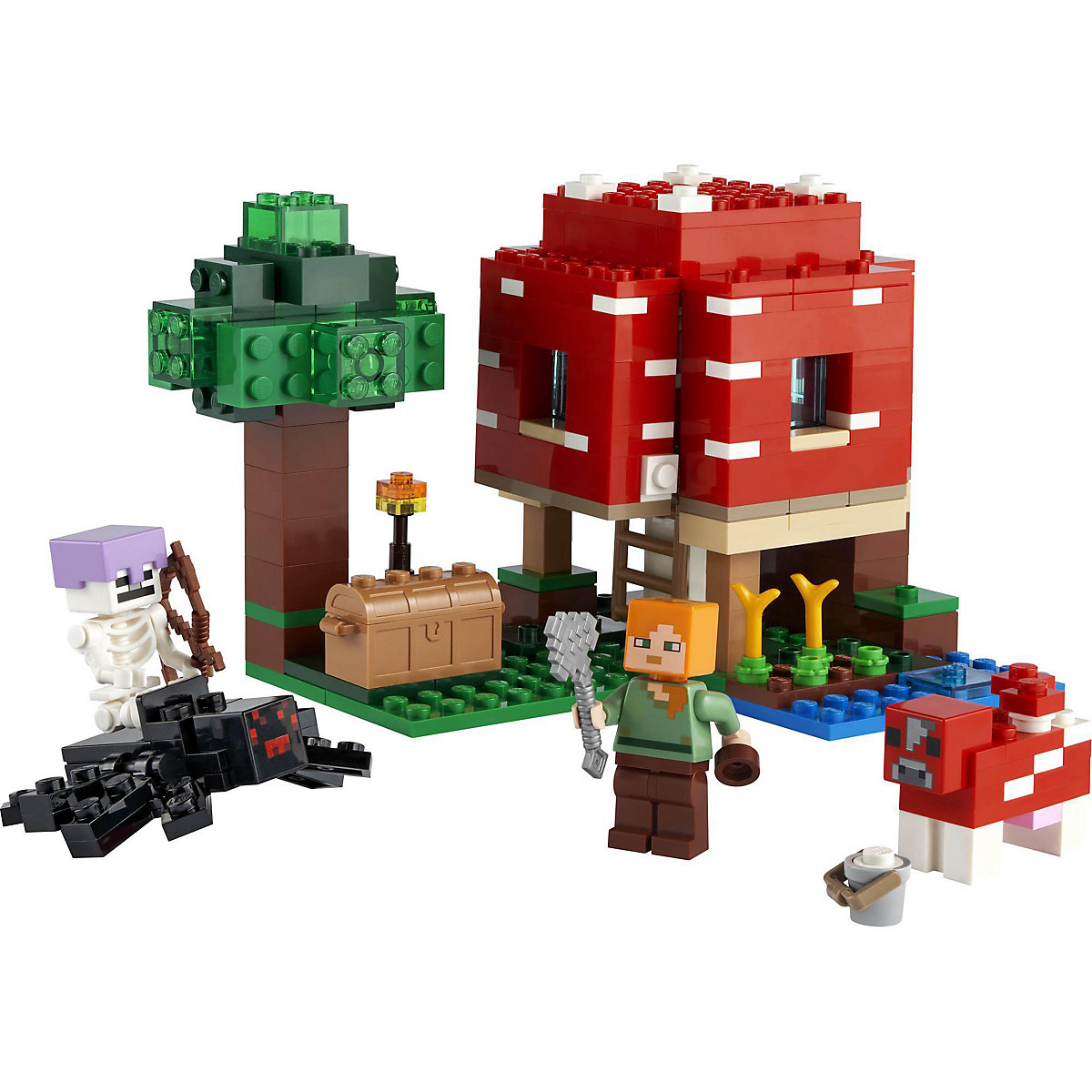 LEGO® Minecraft 21179 Das Pilzhaus
