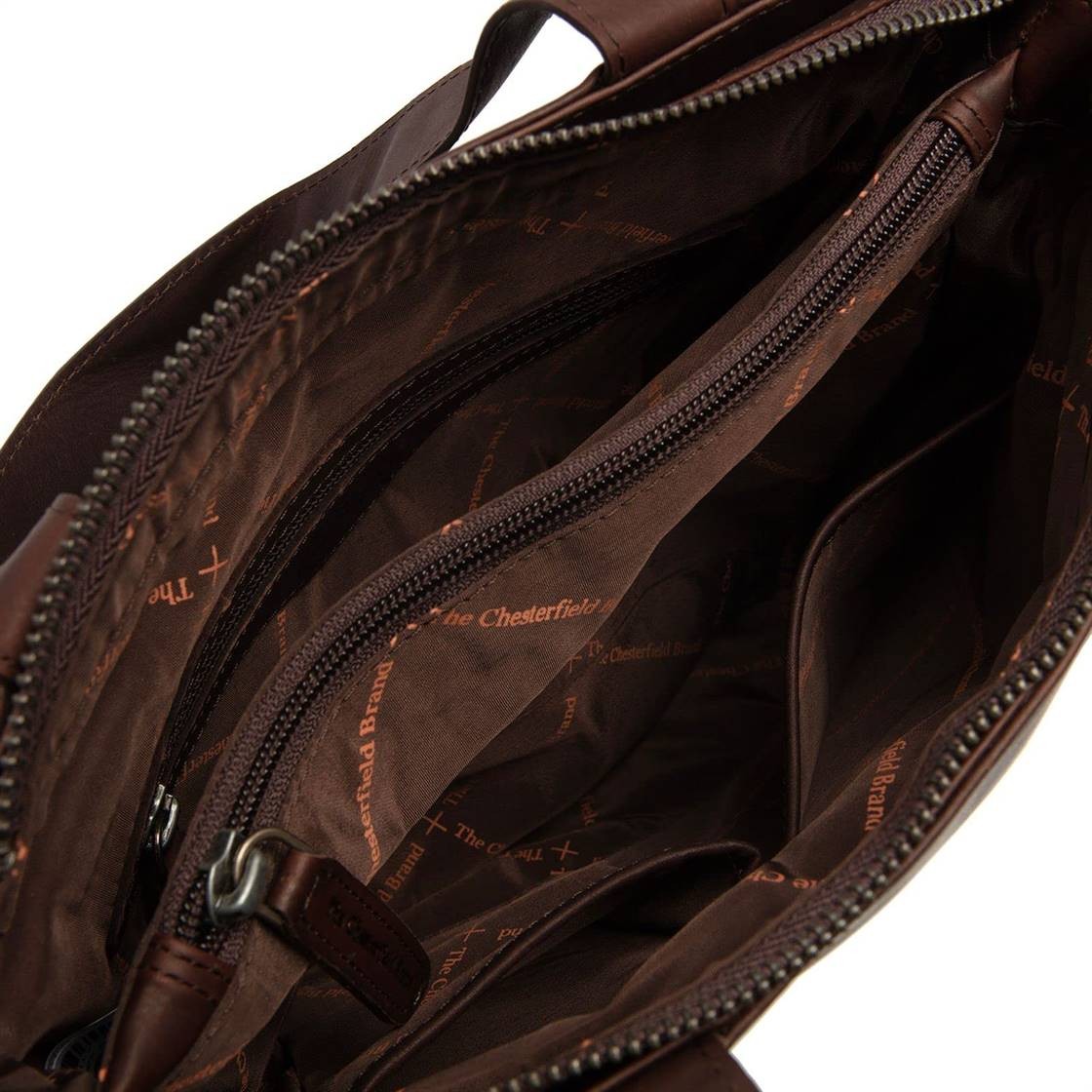 THE CHESTERFIELD BRAND Handtaschen braun NEVADA
