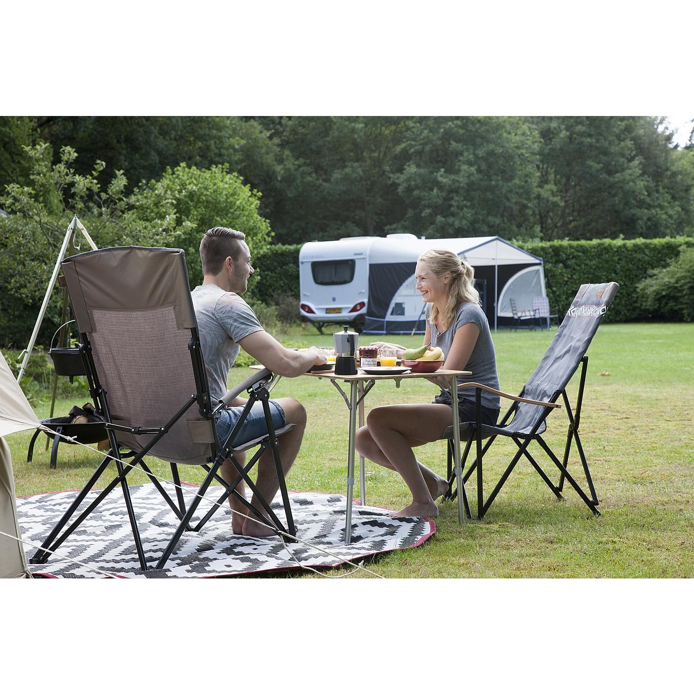 Bo-Camp Urban Outdoor Falcenwood Ø 200 cm runde Chill-Matte