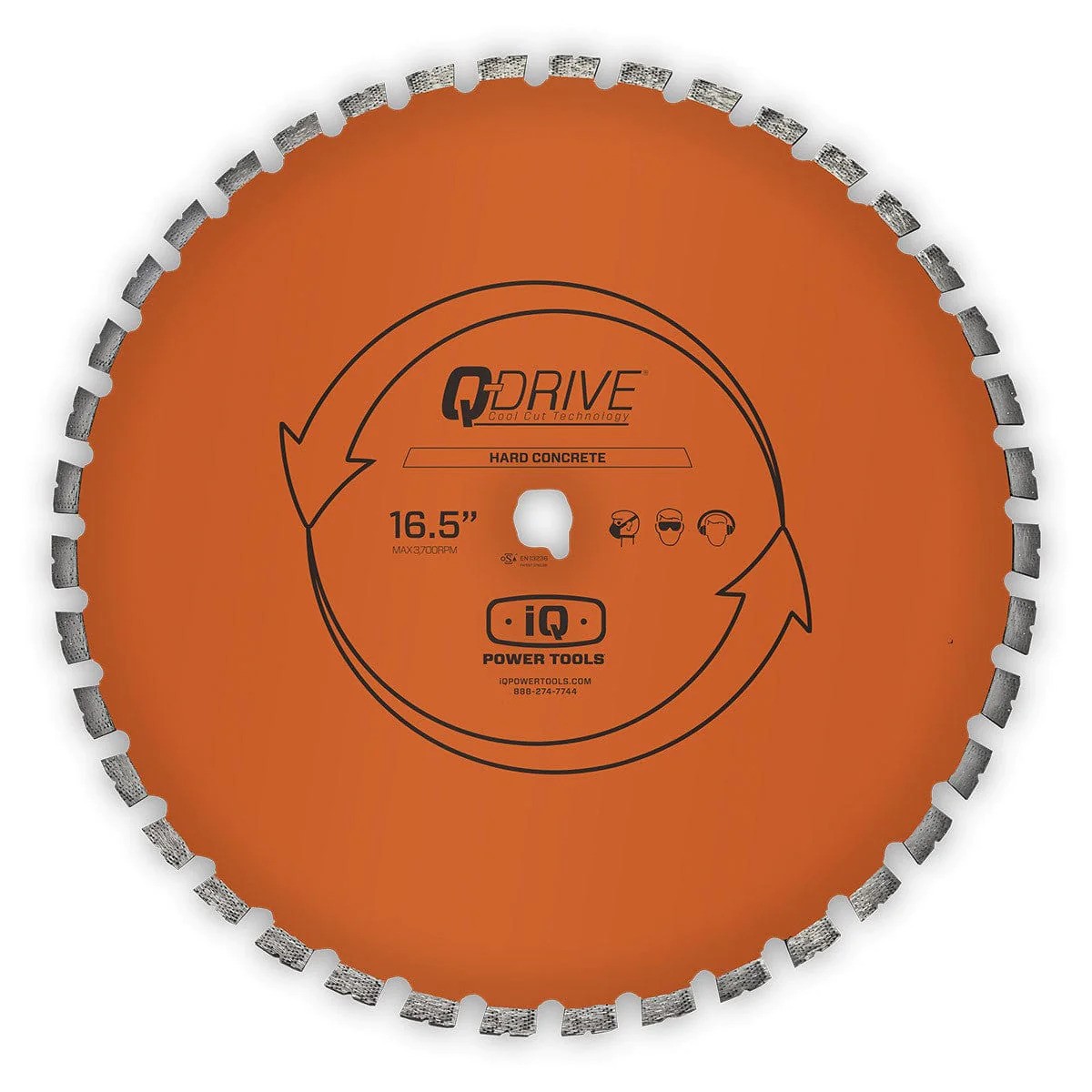 iQ Power Tools MASQX420-3-QD-HM2 Q-Drive Diamant-Sägeblatt 420 mm Universal