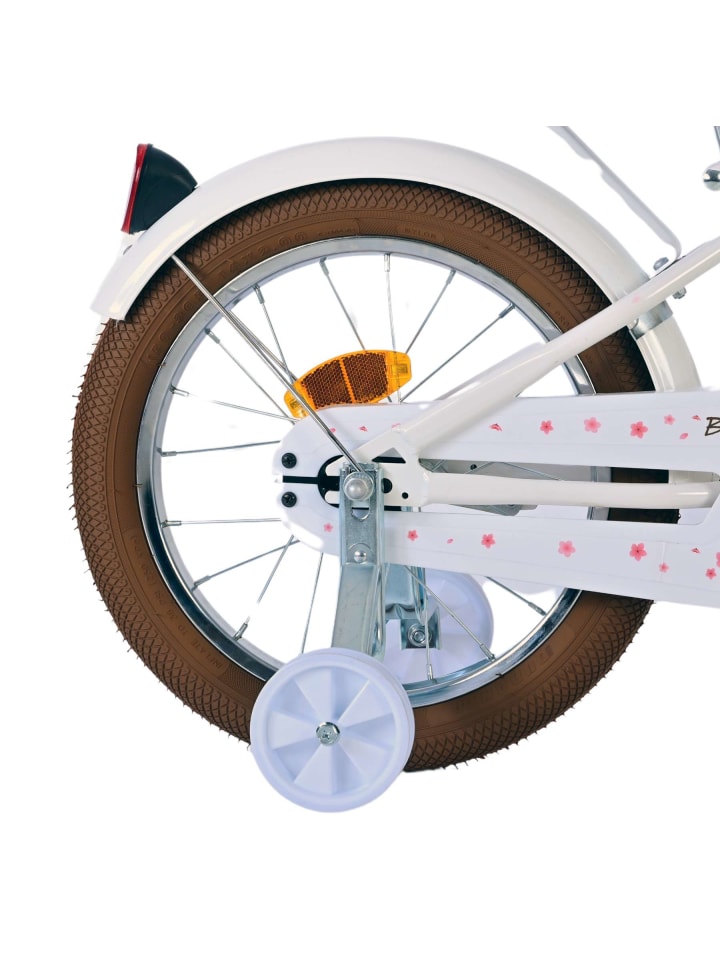 Volare Kinderfahrrad Blossom für Mädchen Fahrrad 16 Zoll Kinderrad in Weiß 3 Jahre günstig kaufen onesize