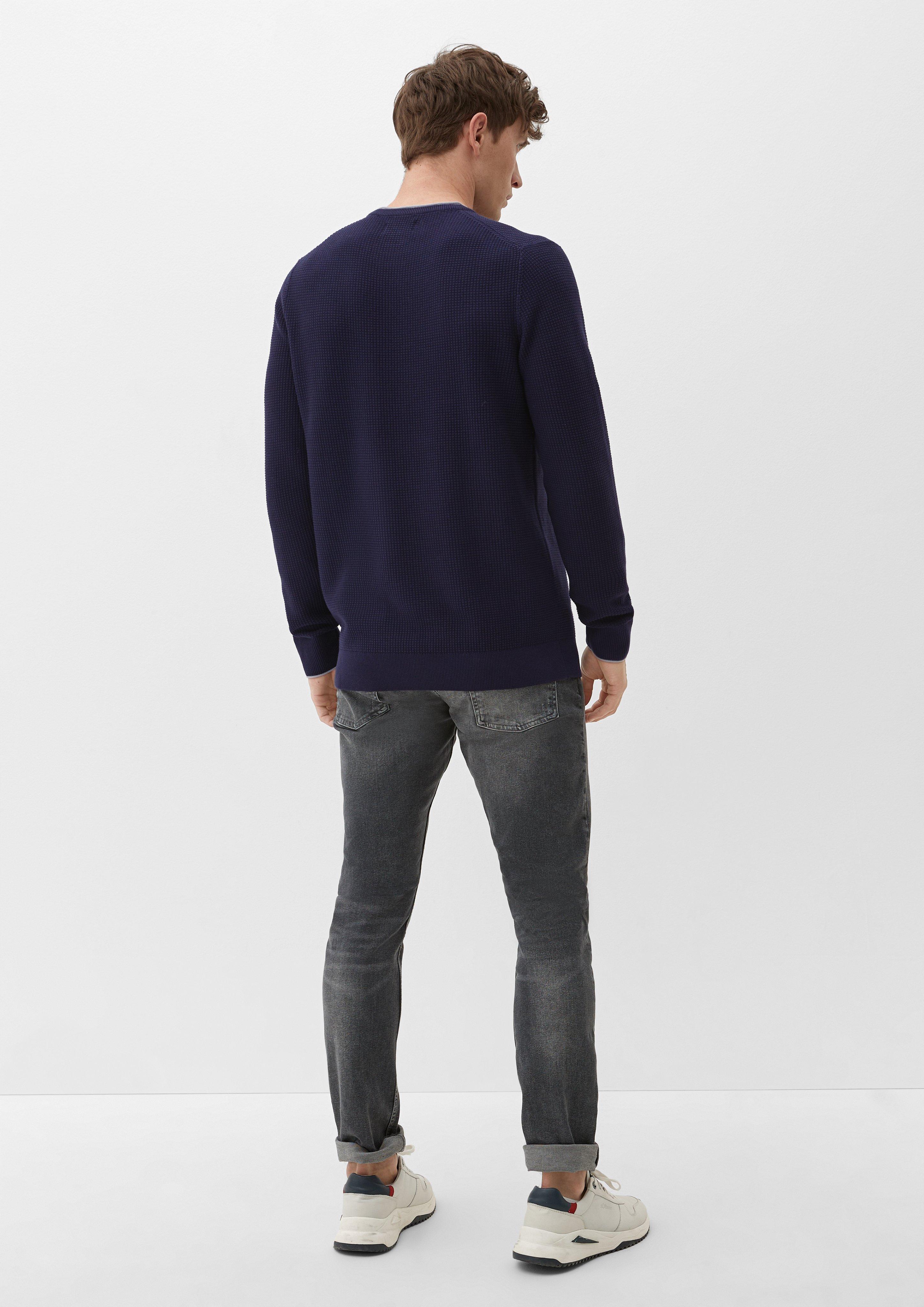 Pullover mit Rundhalsausschnitt  2132751-5955