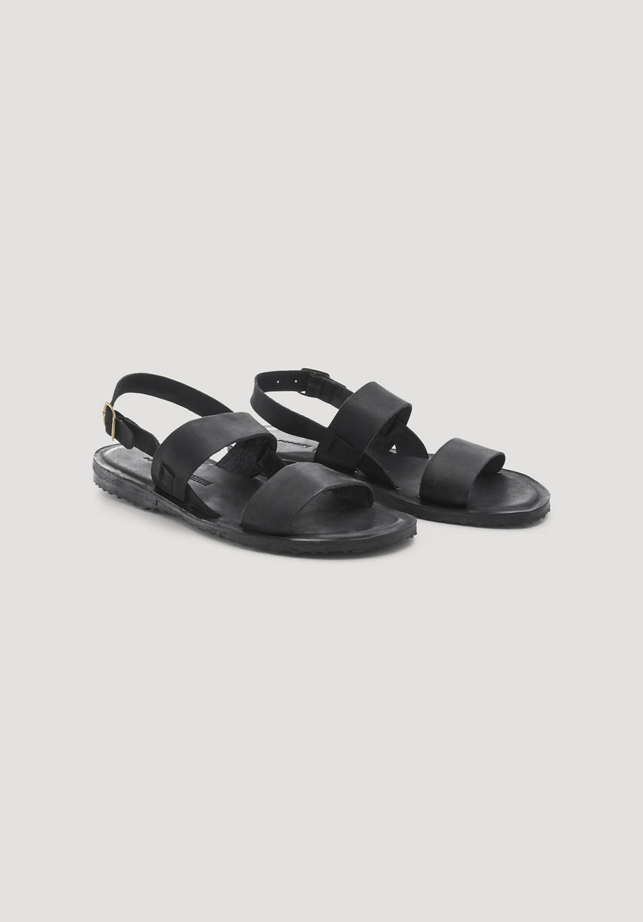 Leder-Sandale