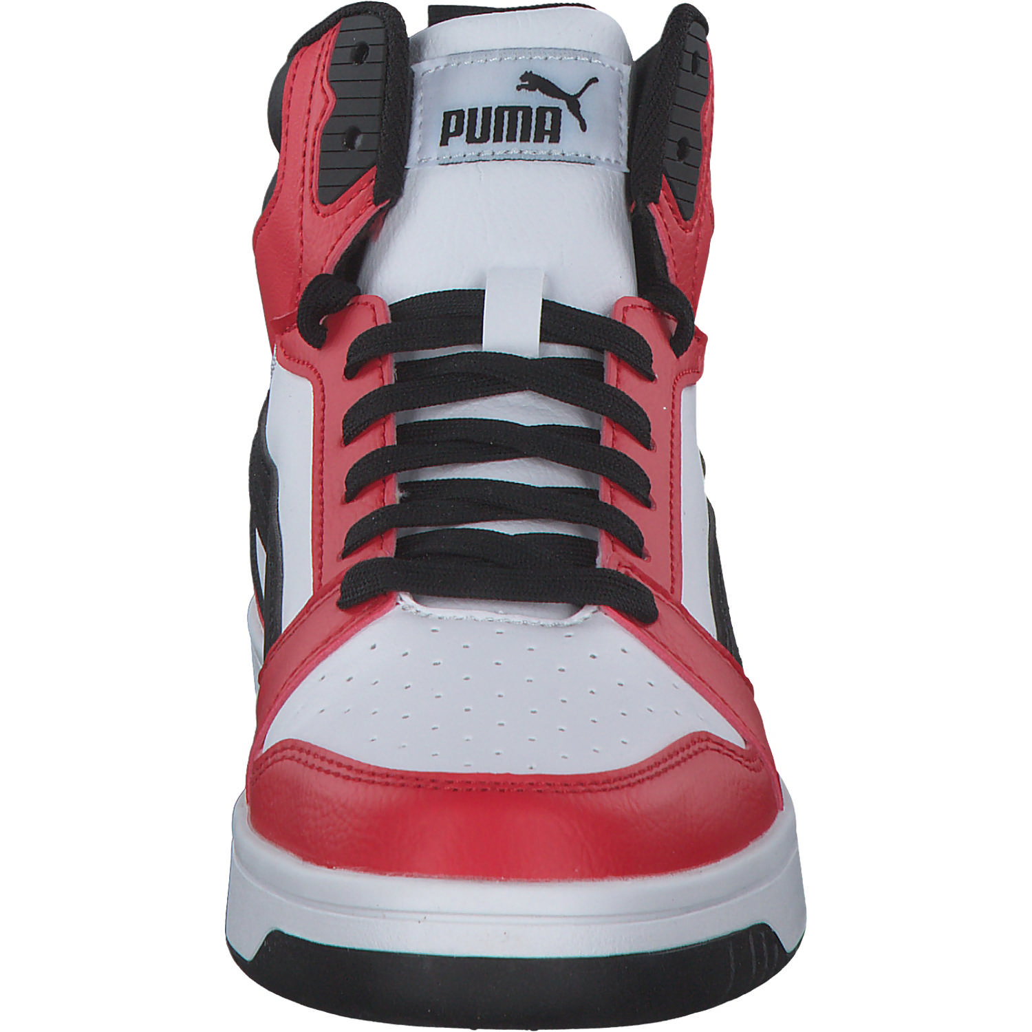 Puma Rebound v6 Mid Jr. 393831, Stiefel, Rot