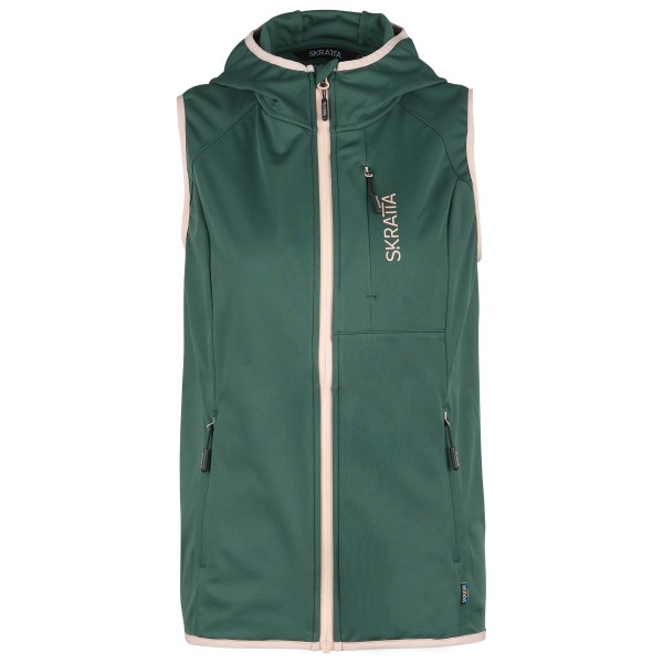 Skratta - Women's Bente Softshell Vest With Hood - Softshellweste