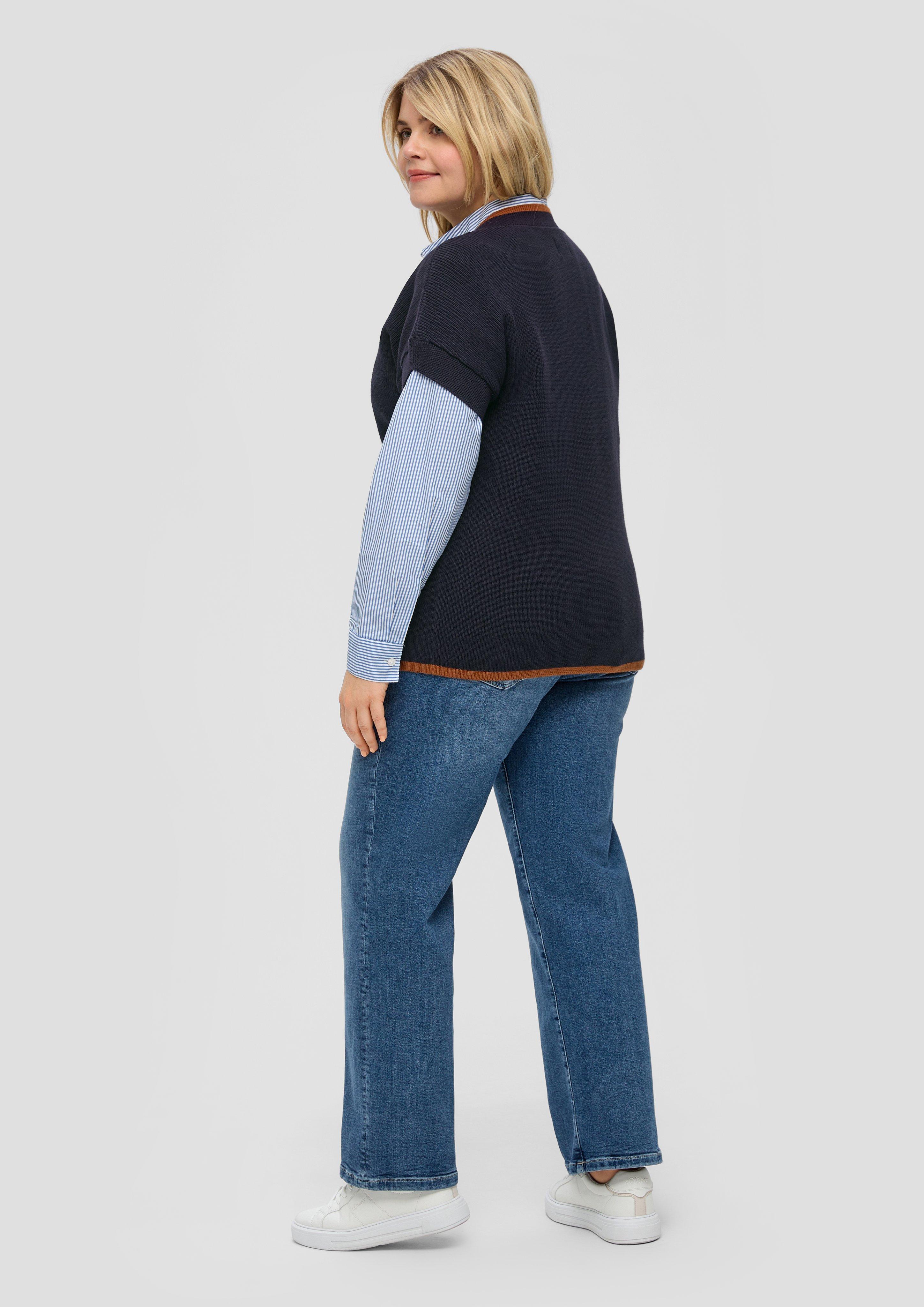 Pullover mit V-Ausschnitt  2136526-5959