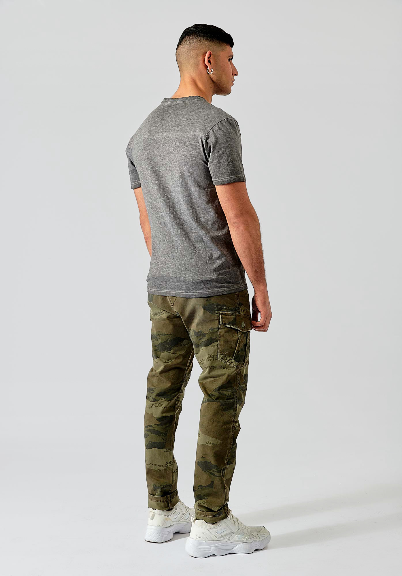 NASIR  T-shirt noir homme