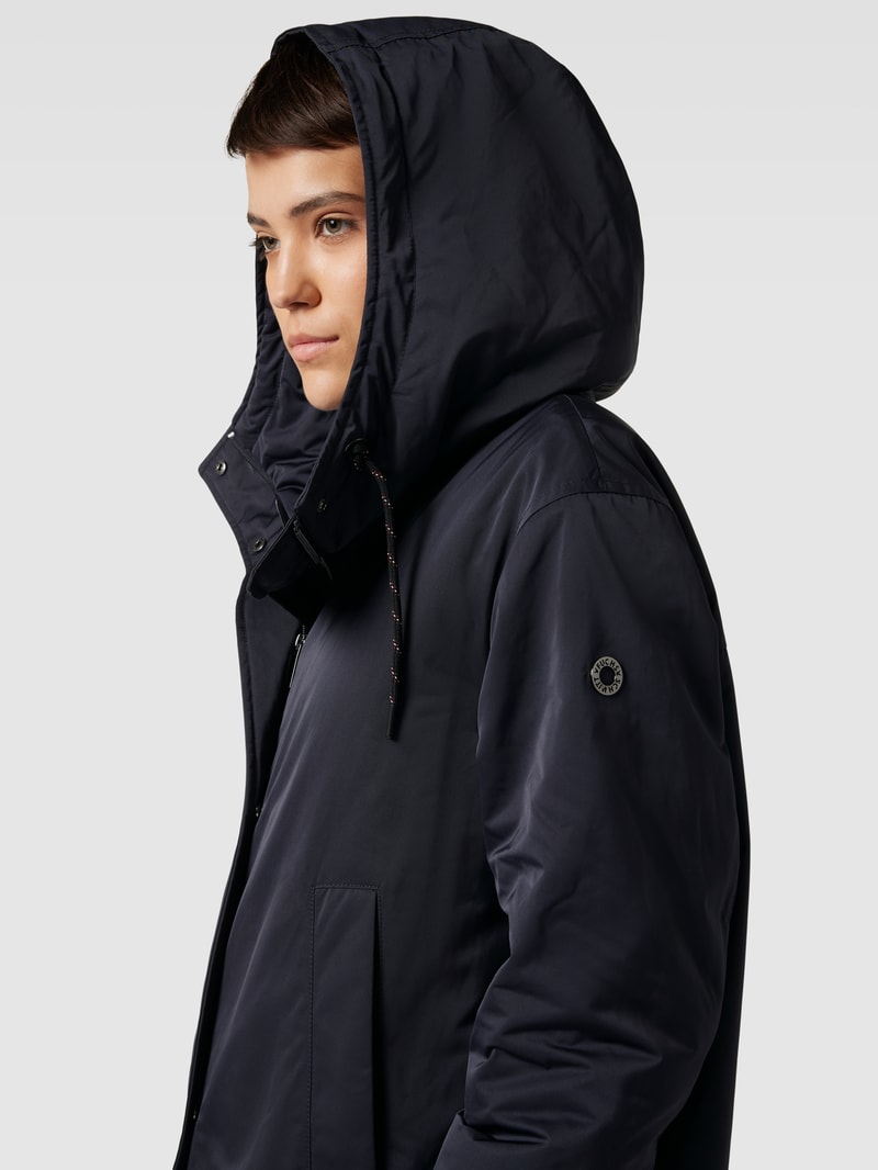 Jacke mit Eingrifftaschen in marineblau