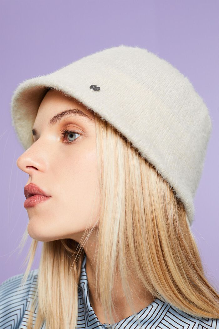 Bucket Hat aus Strick