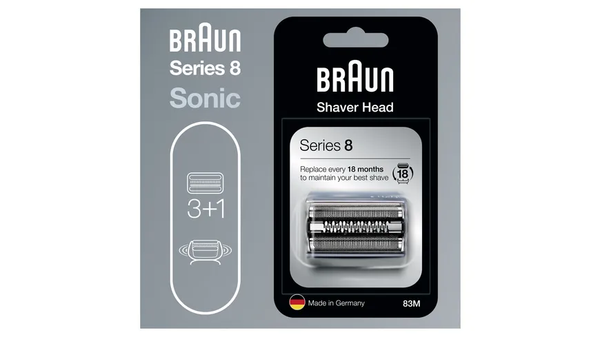 Braun Scherkopf Series 8 83M