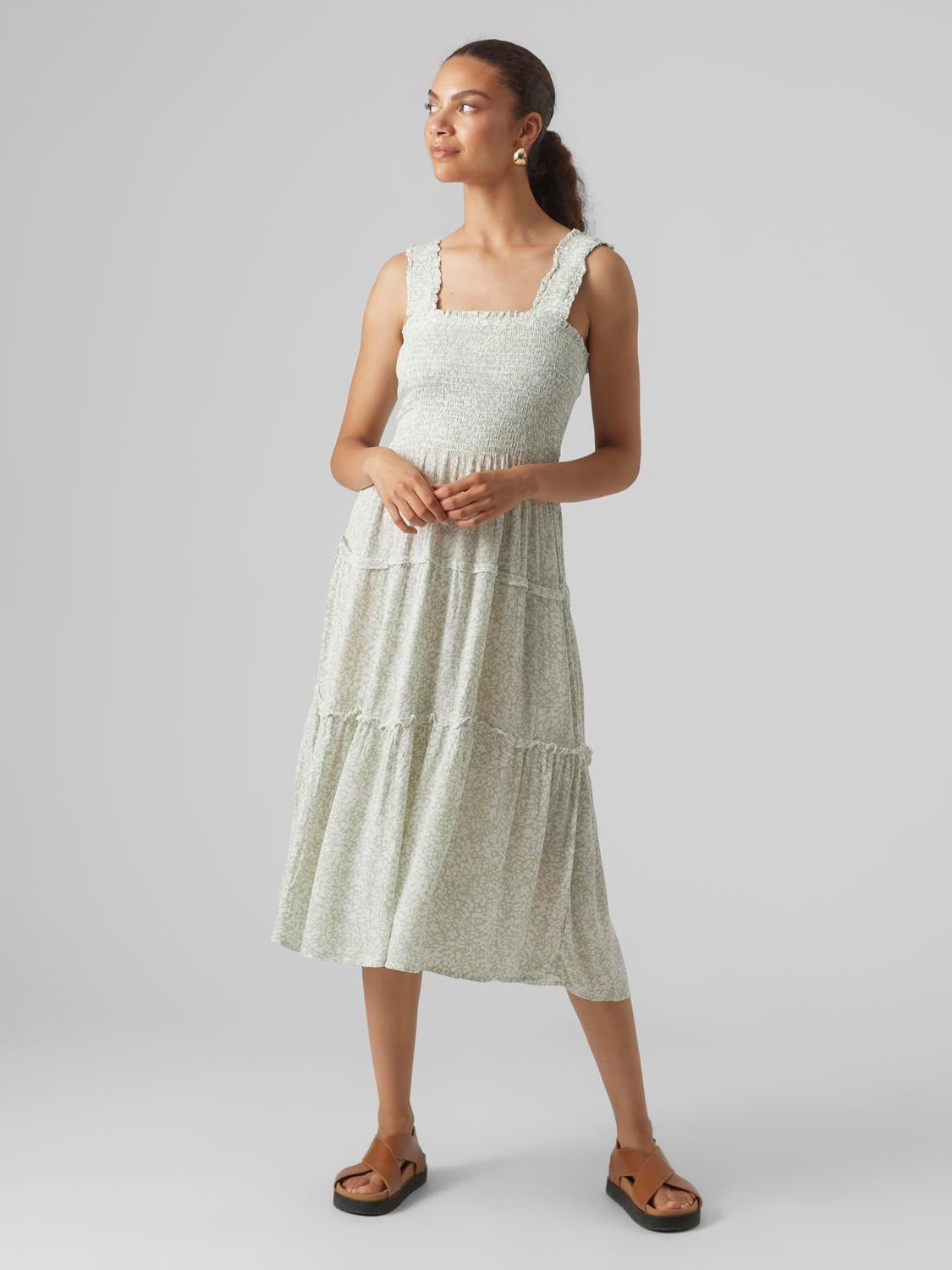VMMENNY Langes Kleid