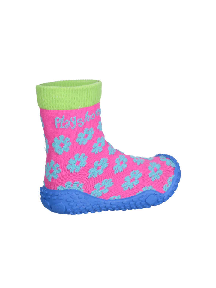 Playshoes Aqua-Socke Blume in Pink günstig kaufen