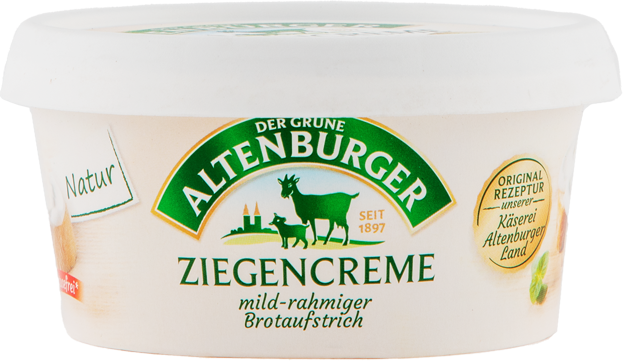 Der Grüne Altenburger Ziegencreme mild & rahmig