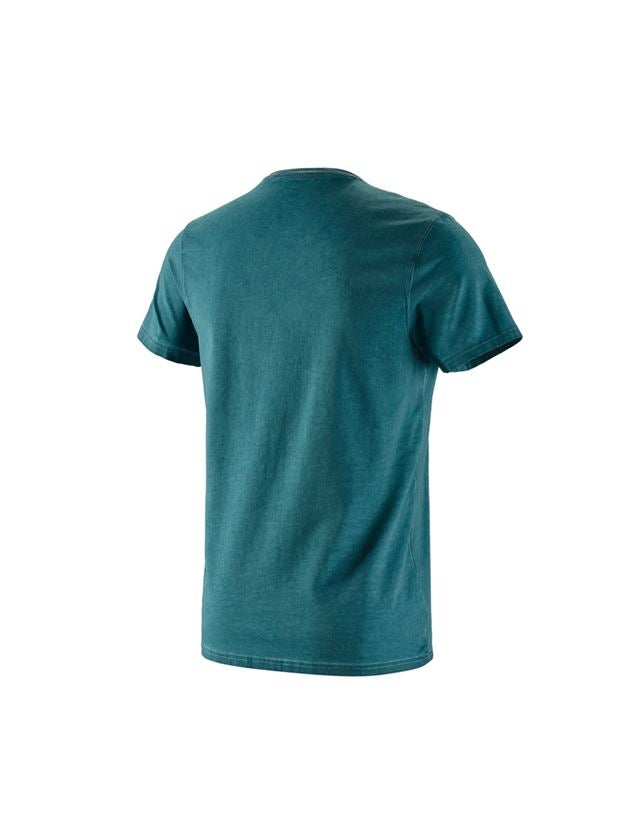 e.s. T-Shirt vintage cotton stretch