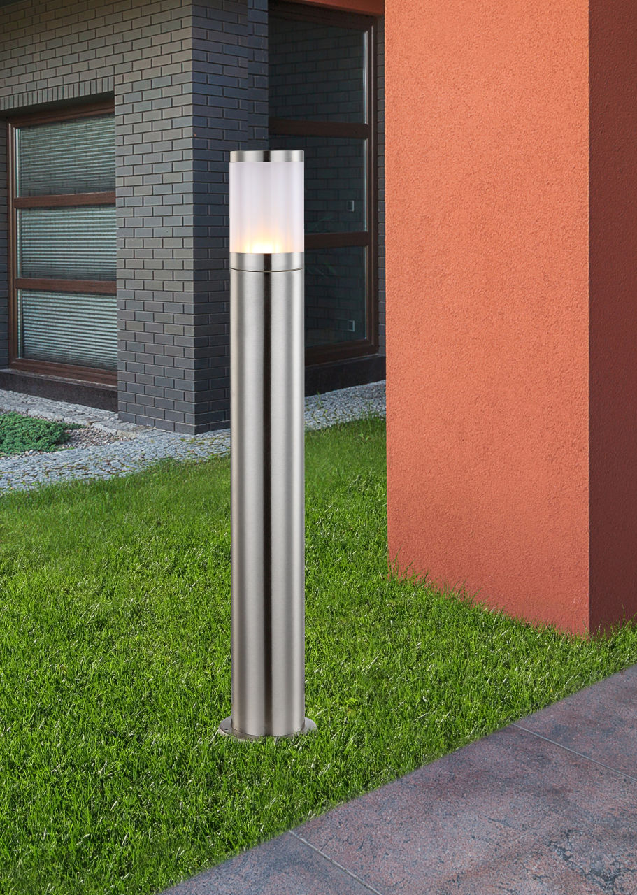 Globo Lighting - XELOO - Außenleuchte Edelstahl, 1x E27