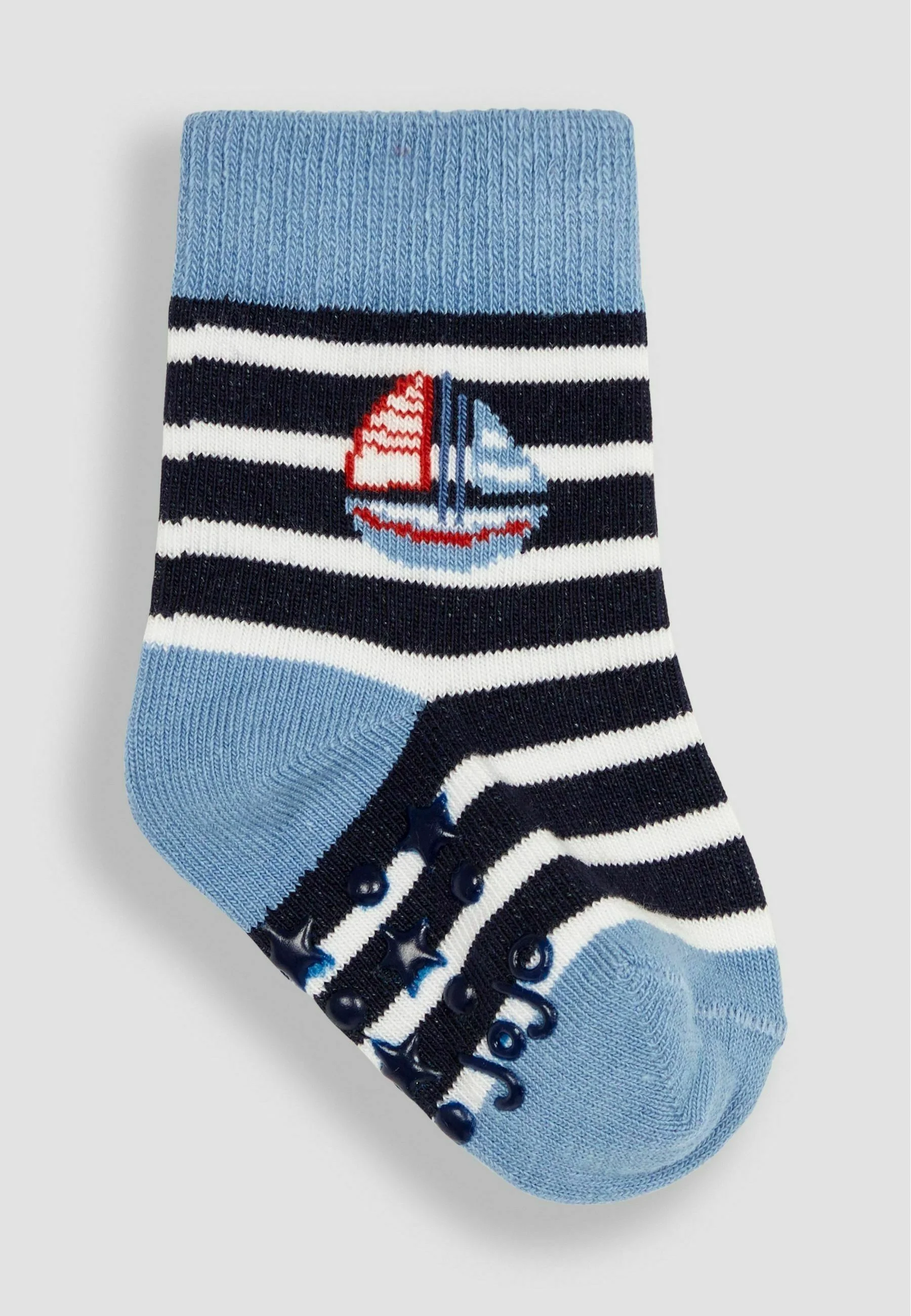 JoJo Maman Bébé 3-PACK NAUTICAL - REGULAR FIT - Calcetines
