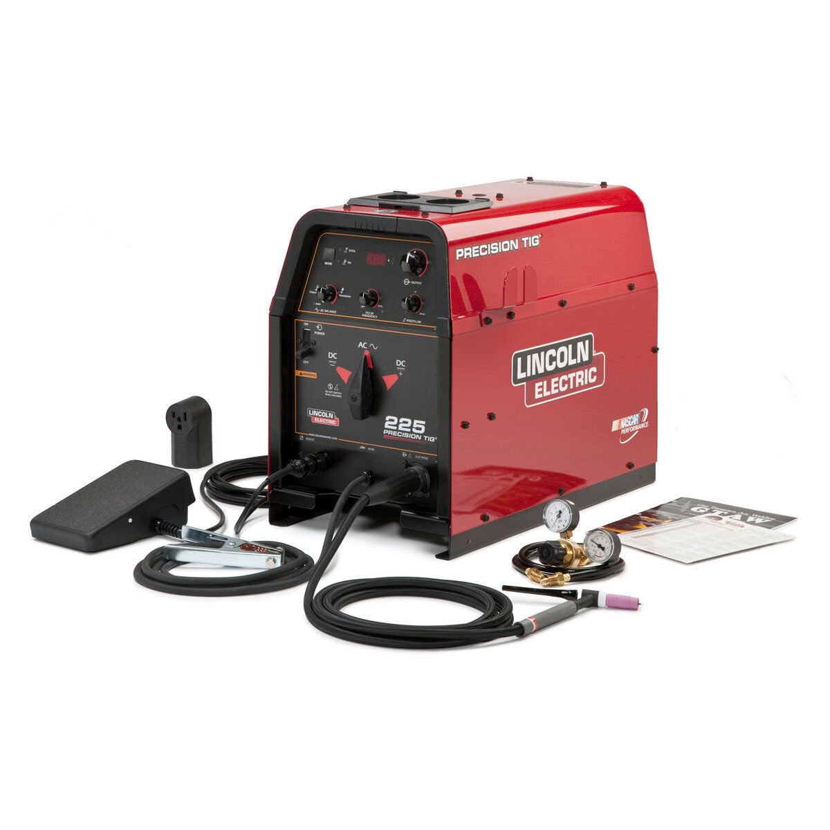 Kit pronto para uso com a máquina de solda TIG de precisão 225.