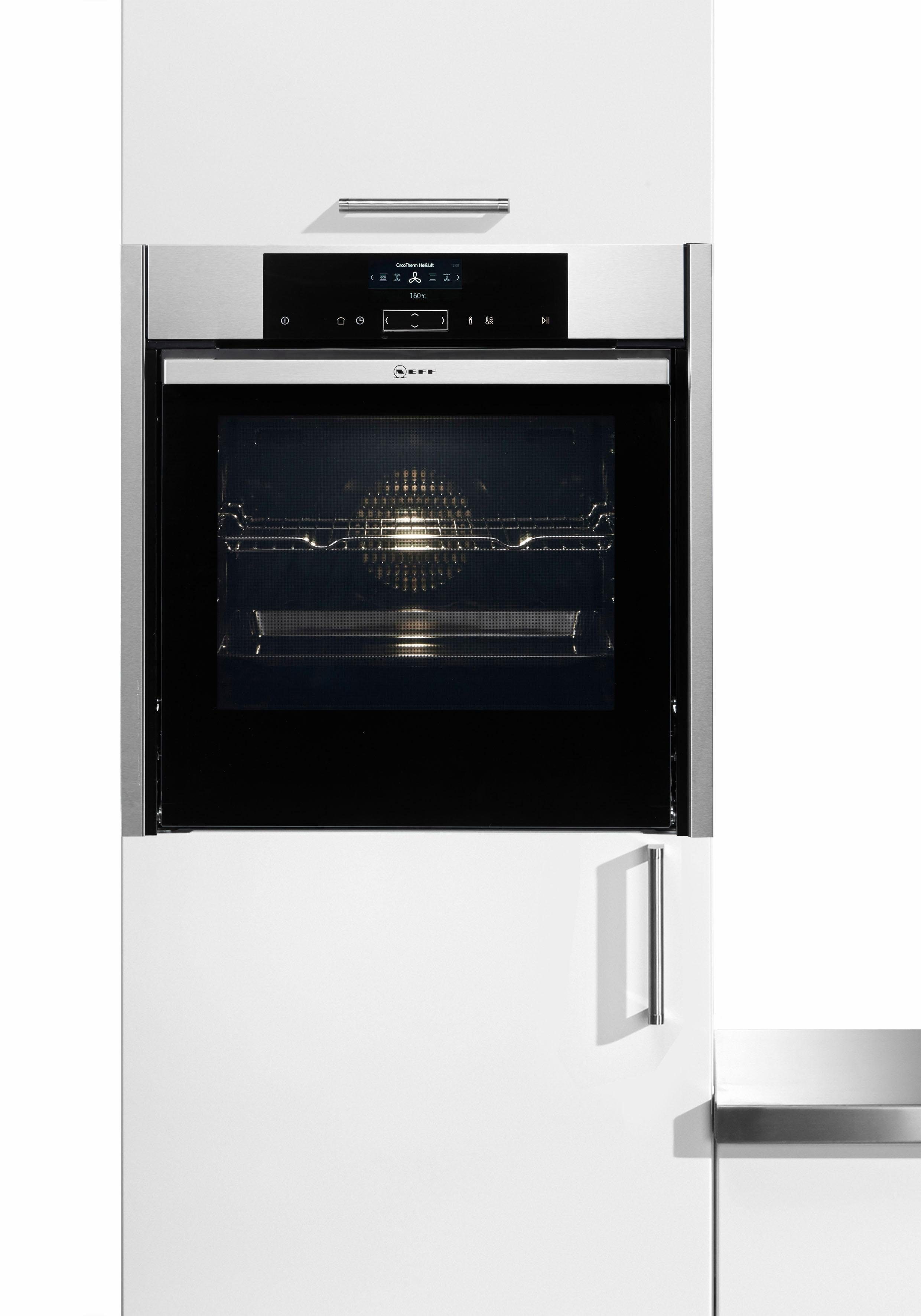 NEFF Pyrolyse Backofen N 90 B55CS22N0, mit Teleskopauszug nachrüstbar, Pyrolyse-Selbstreinigung, mit Slide&Hide®