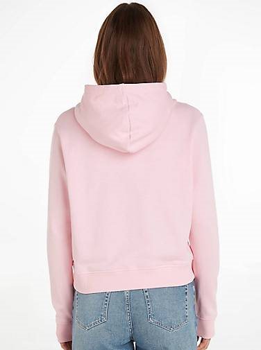 TOMMY HILFIGER Damen Hoodie REG FROSTED CORP LOGO HOODIE