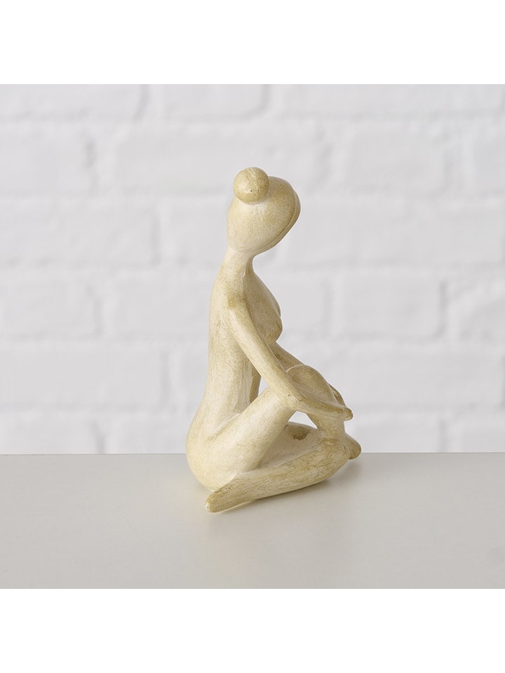 Boltze Dekofigur ''Yoga'' in Beige - (B)7 x (H)10 x (T)5,5 cm (Überraschungsprodukt) günstig kaufen onesize