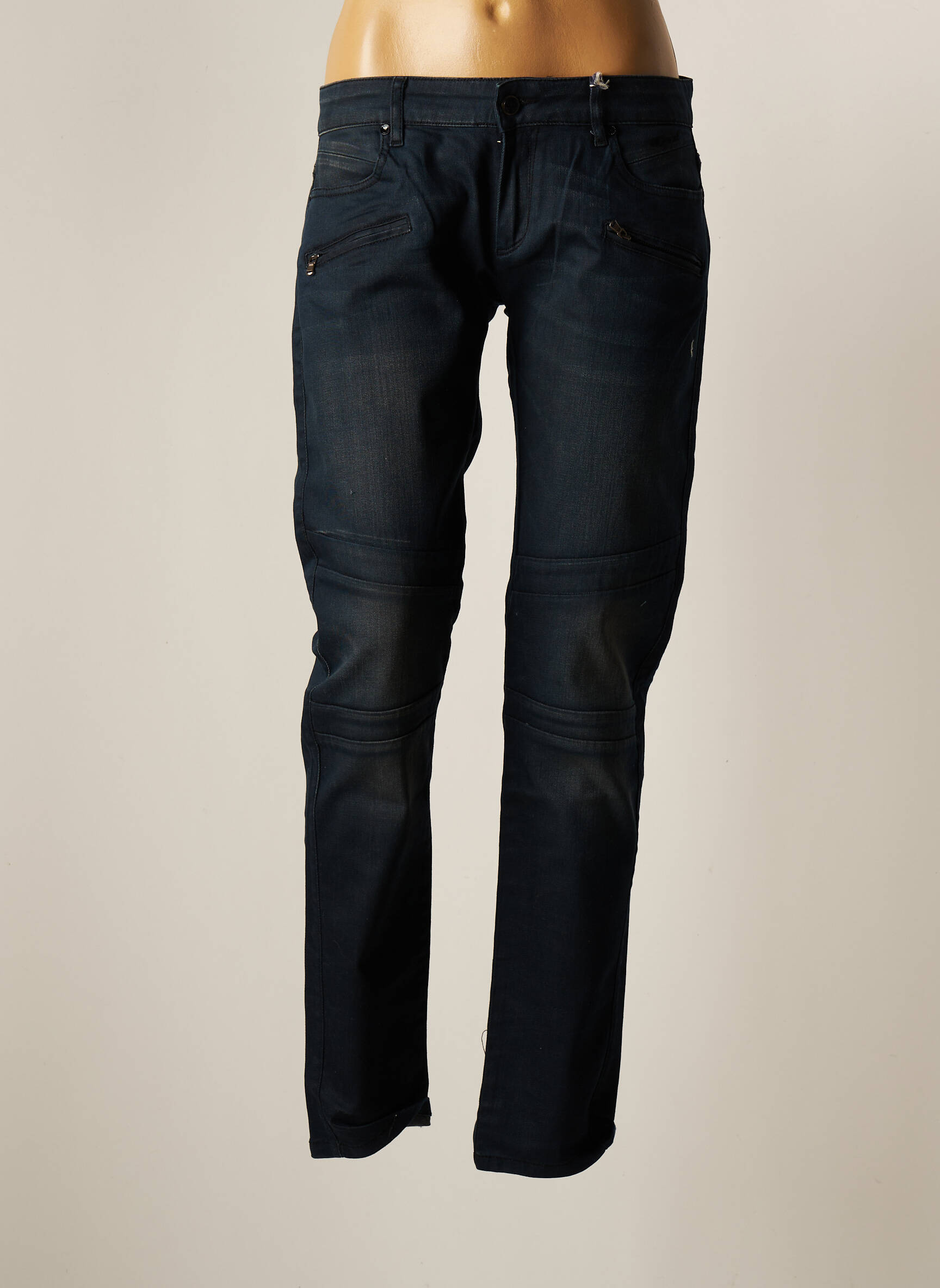 Kaporal Jeans Coupe Slim Femme couleur bleu