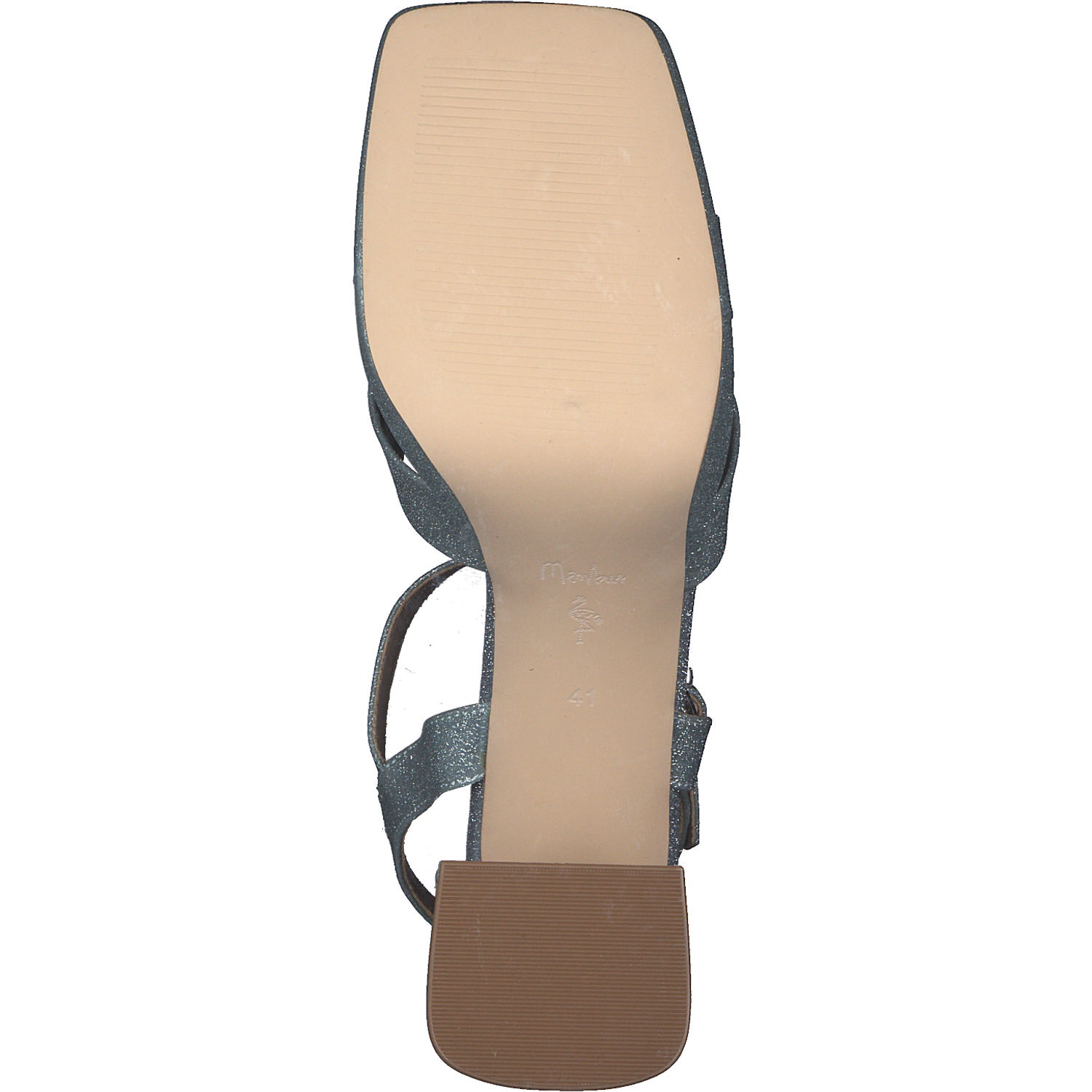 Menbur 24032, Plateau-Sandaletten, Damen, blue shadow
